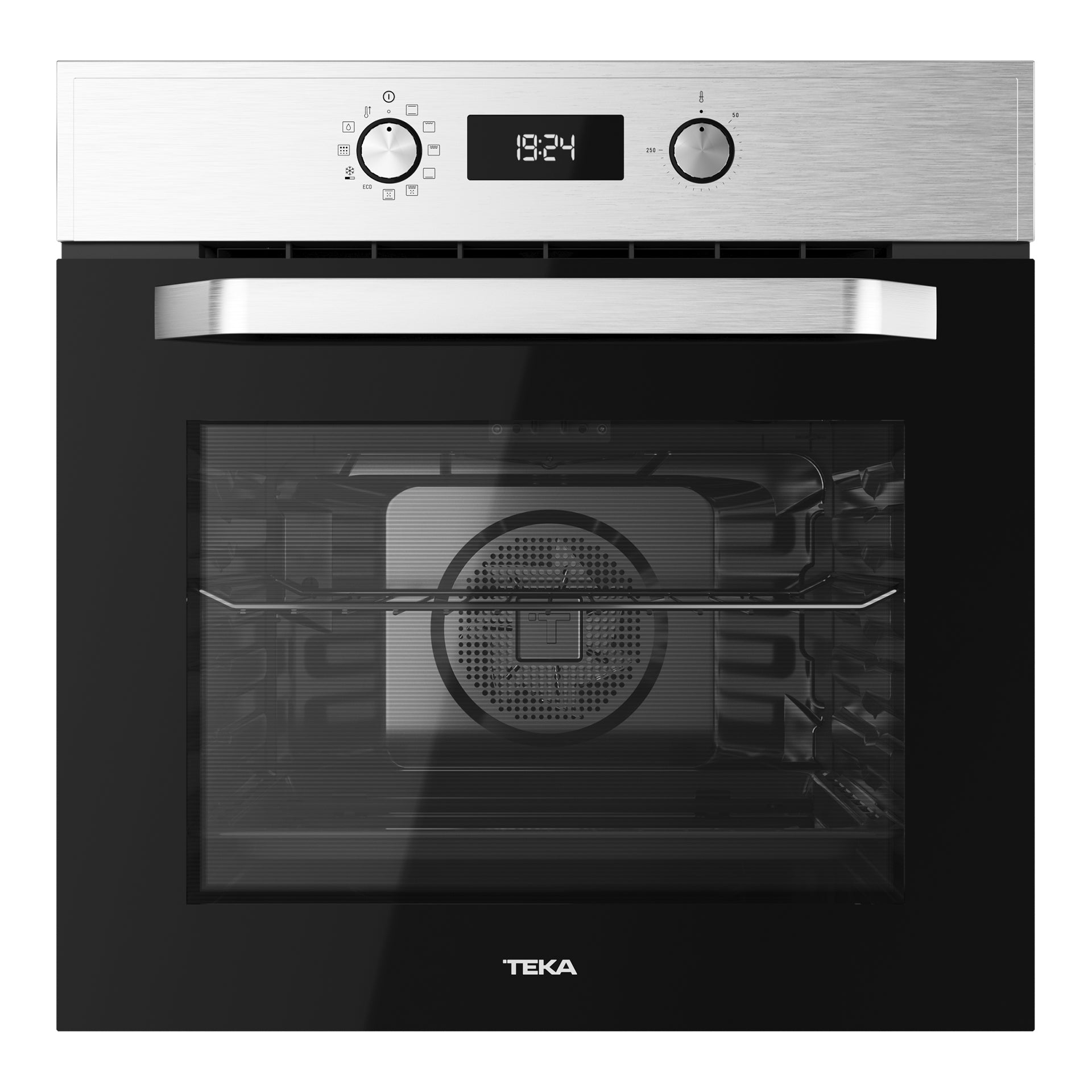 Horno multifunción HCB 6538 con 8 funciones de cocción y sistema HydroClean®