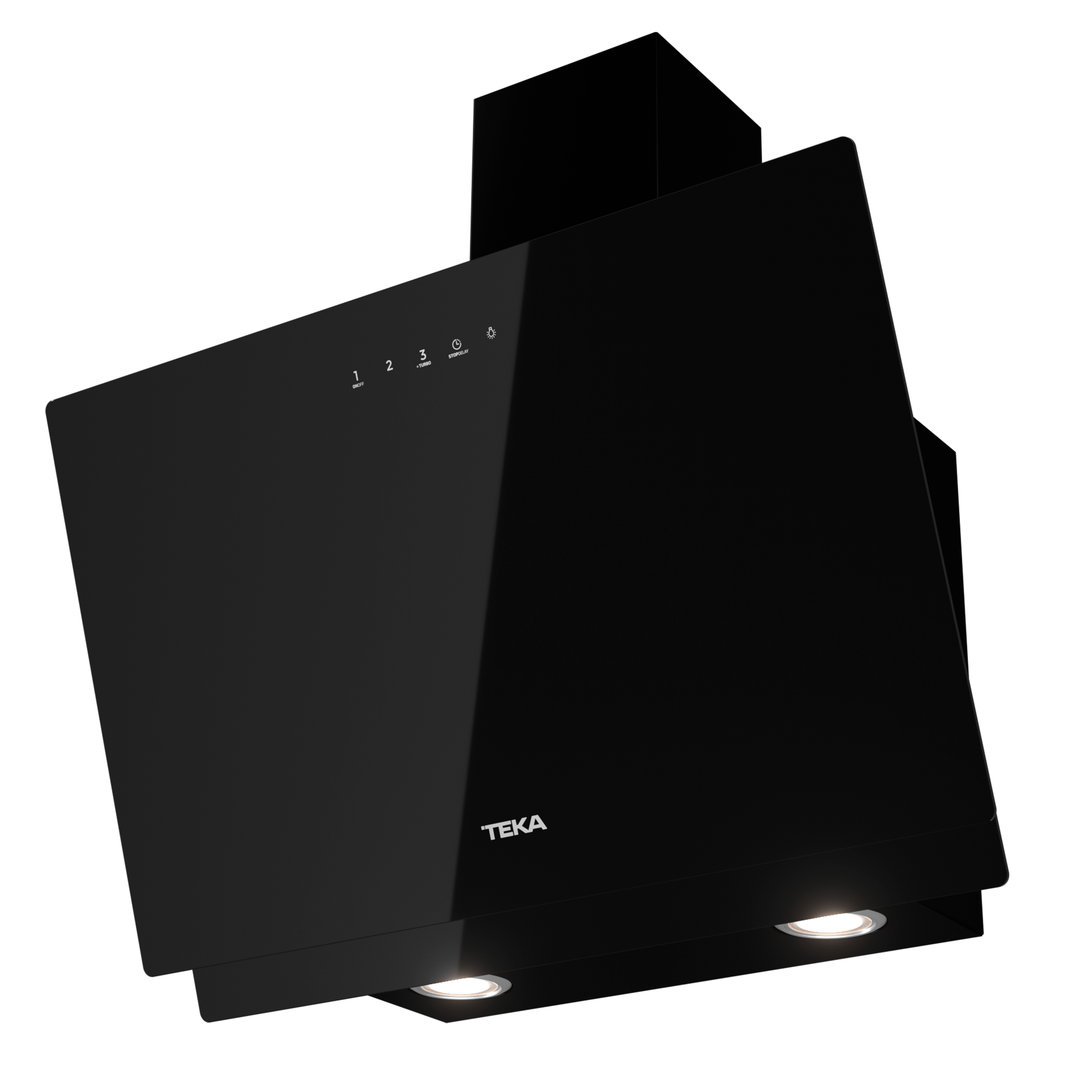 Campana decorativa vertical táctil de aspiración perimetral 60 cm (1)