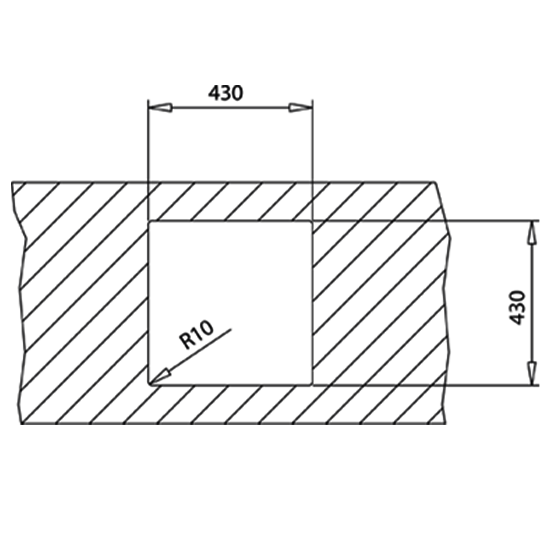 Fregadero FlexLinea RS15 40.40 PureClean de una cubeta con acabado premium SoftTexture (3)