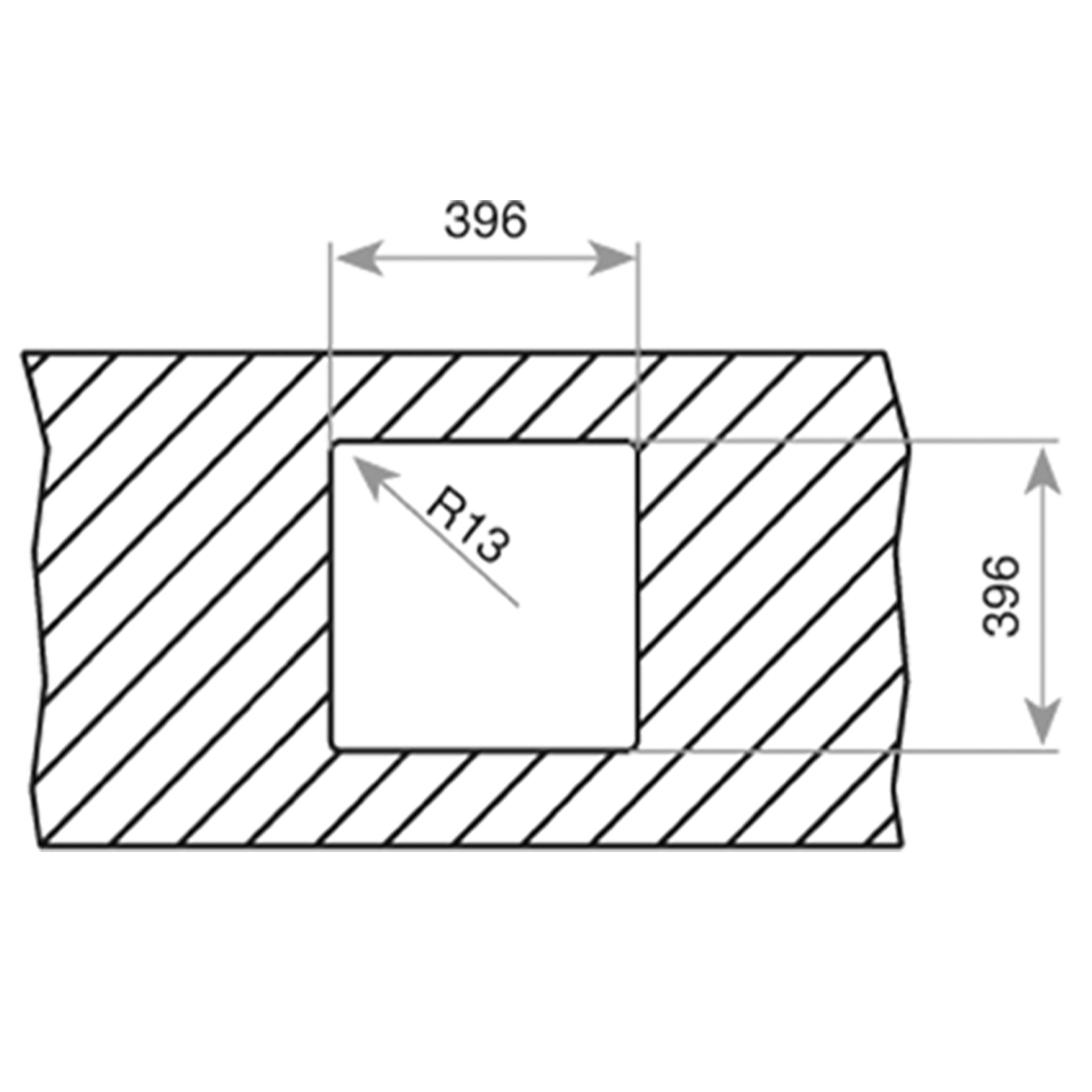 Fregadero FlexLinea RS15 40.40 PureClean de una cubeta con acabado premium SoftTexture (4)