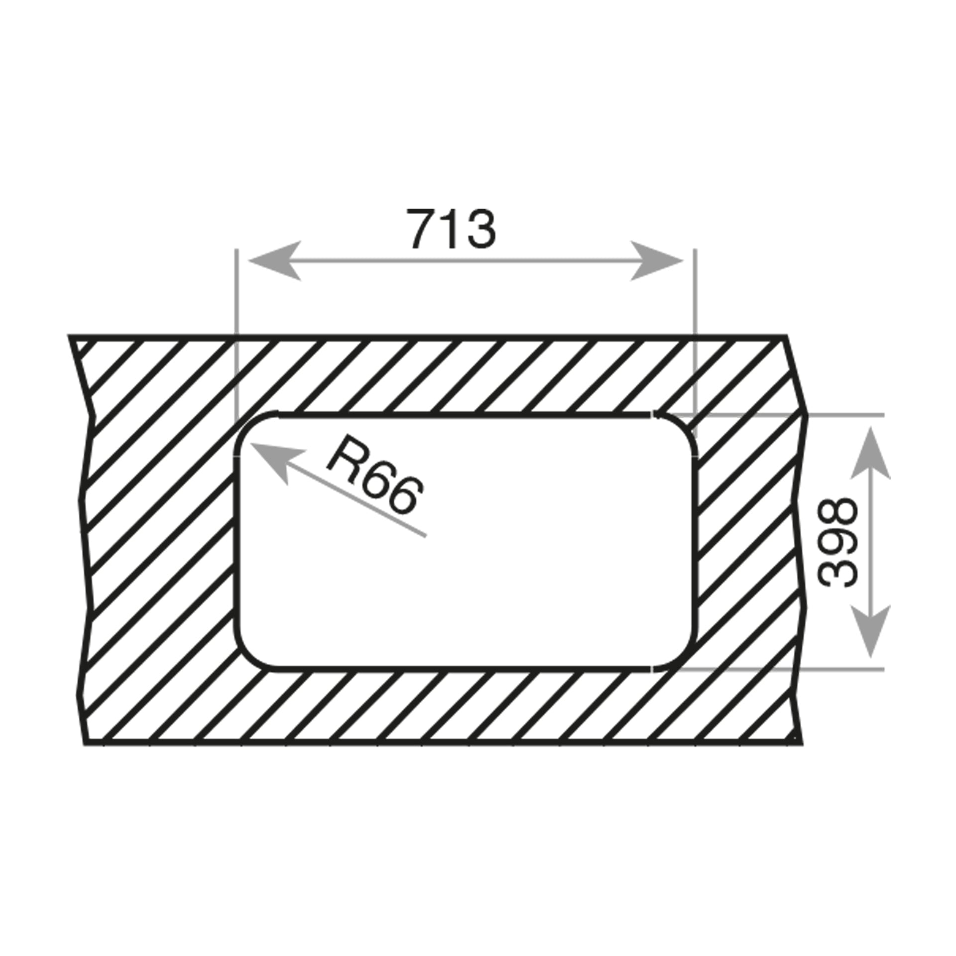 Fregadero bajo encimera BE 2C 785 de 79 cm con dos cubetas (3)