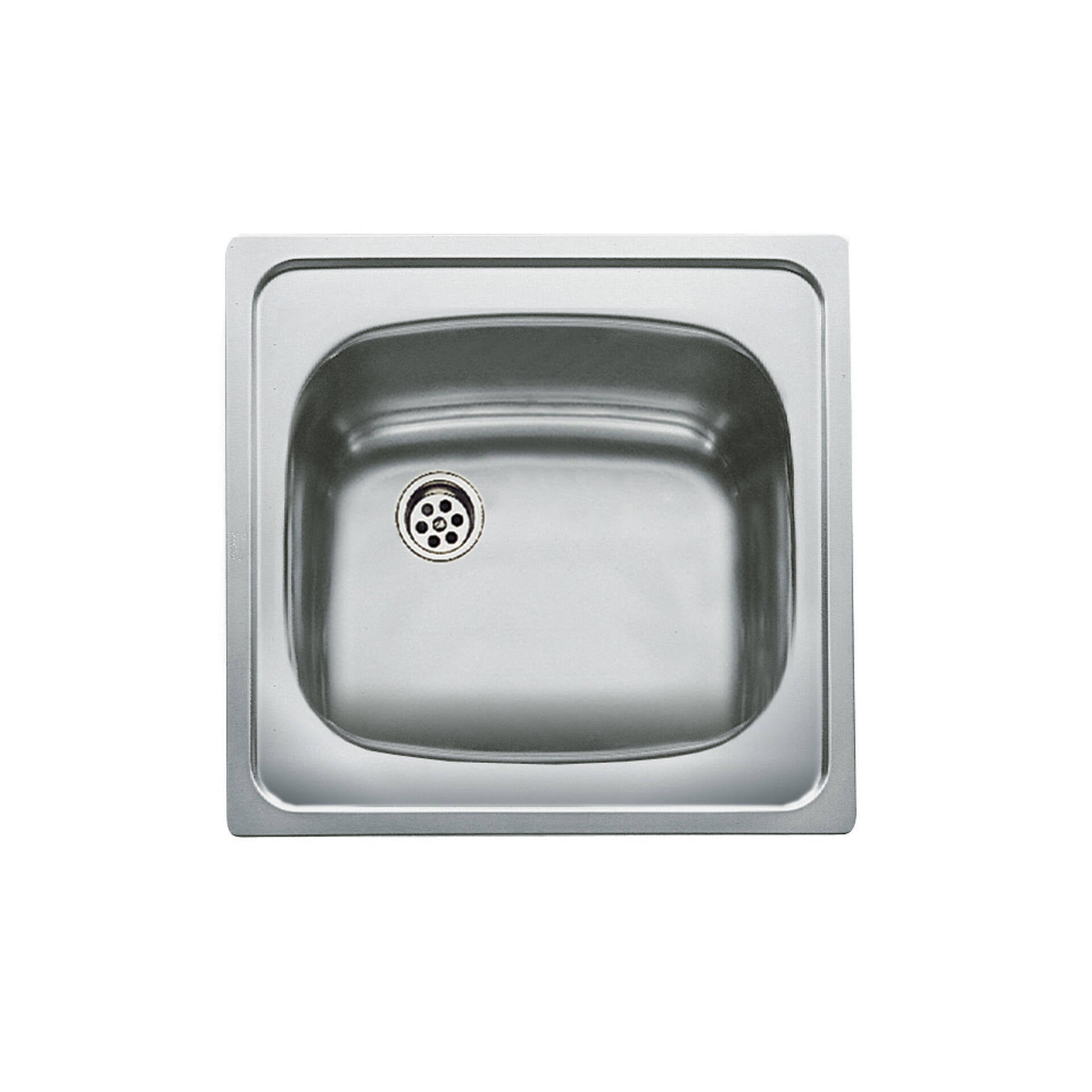 Fregadero encastrado E-50 1C con una cubeta