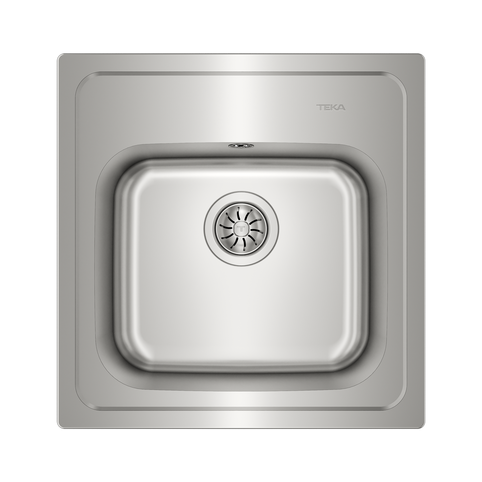 Fregadero Eline 1C encastrado de 50 cm con una cubeta (1)