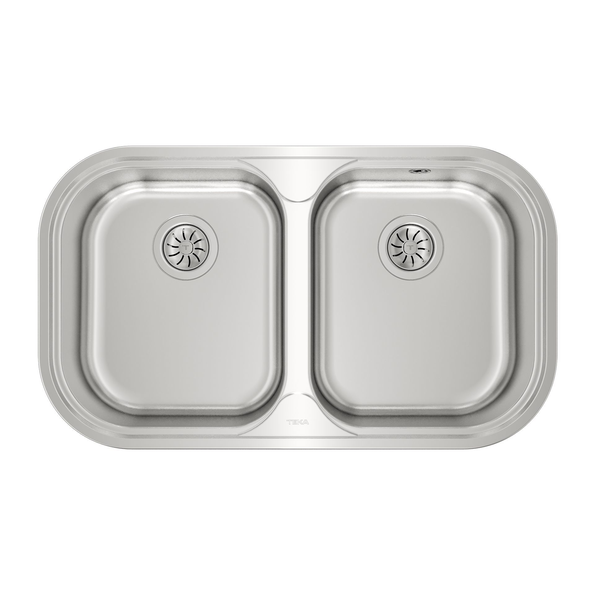 Fregadero encastrado Stylo 2B con cubetas de 36 cm (1)