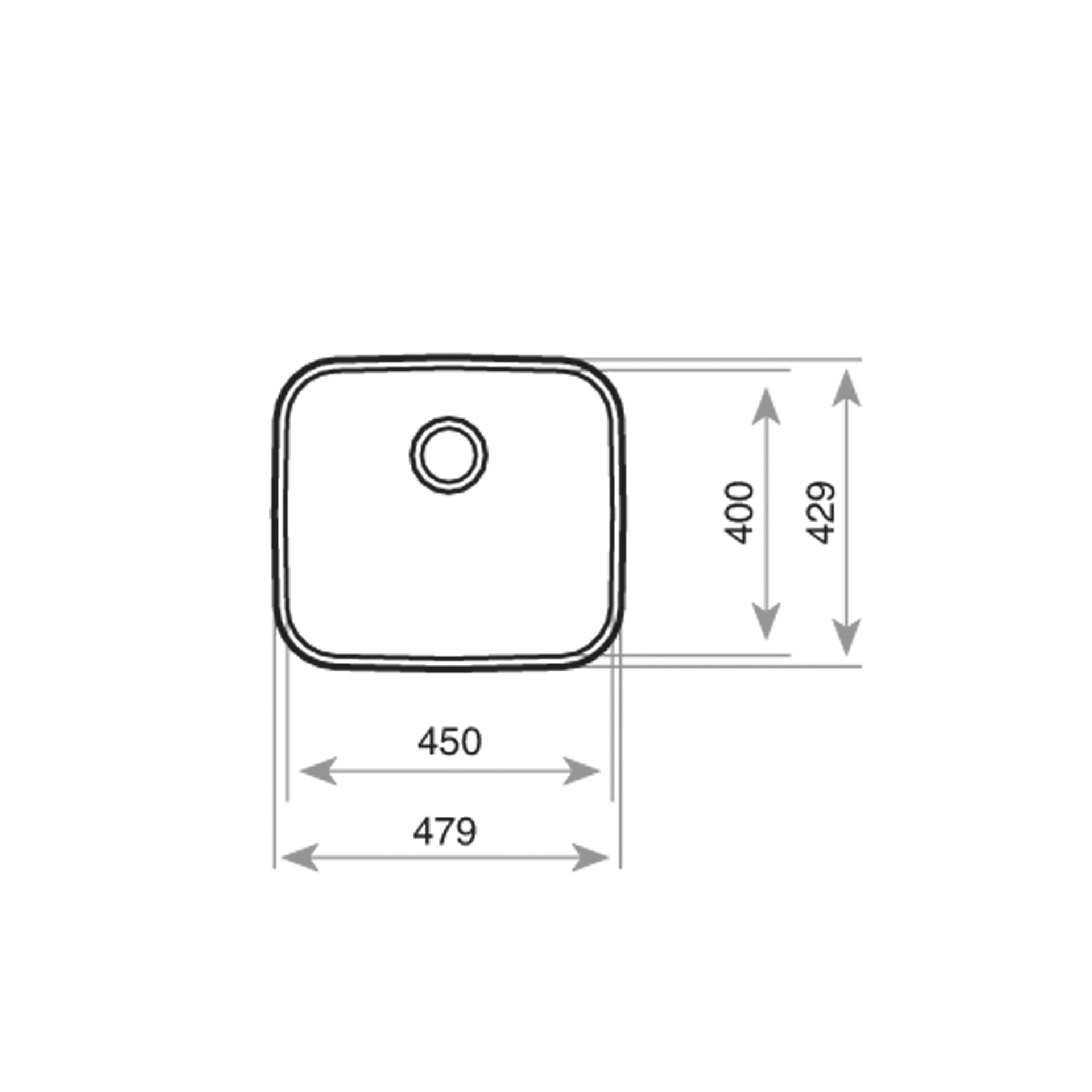 Pack Fregadero Tekaway BE 45.40.20 de una cubeta y grifo de acero inoxidable, dispensador de jabón de regalo (2)
