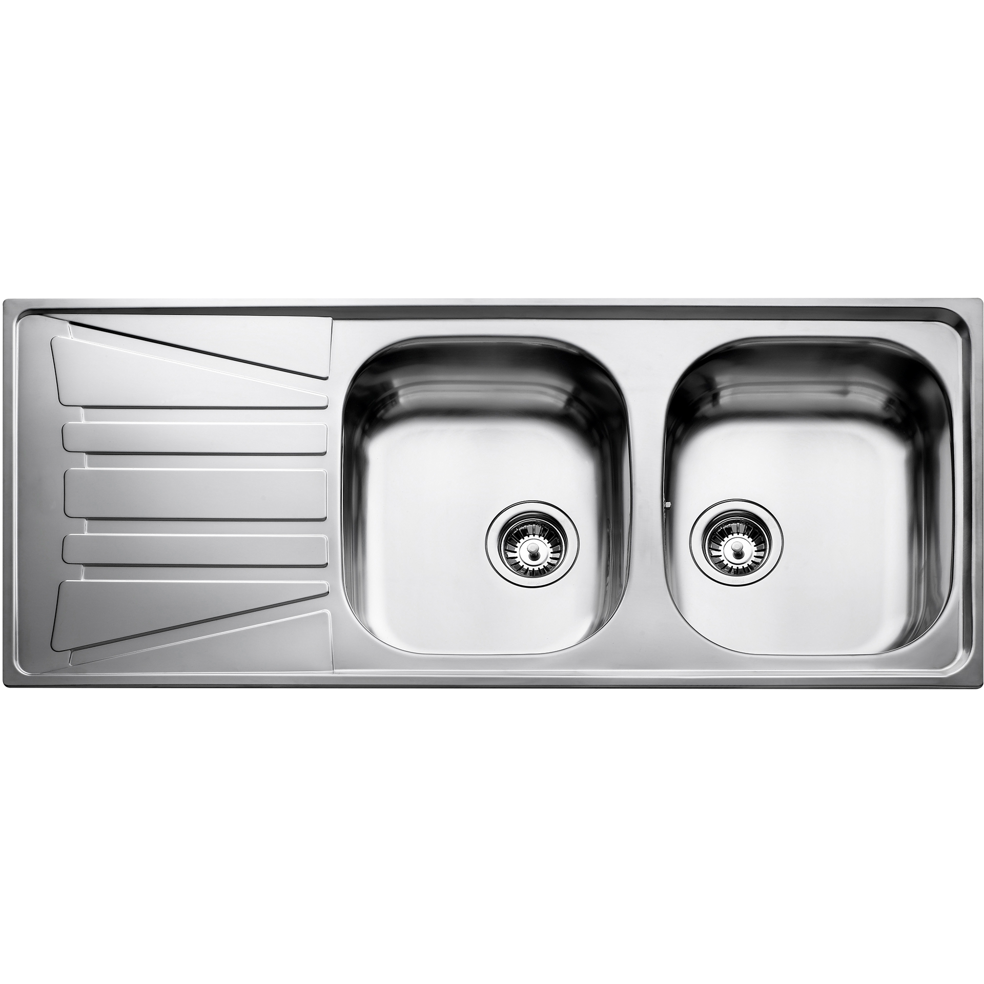 Fregadero empotrable reversible de acero inoxidable (1)