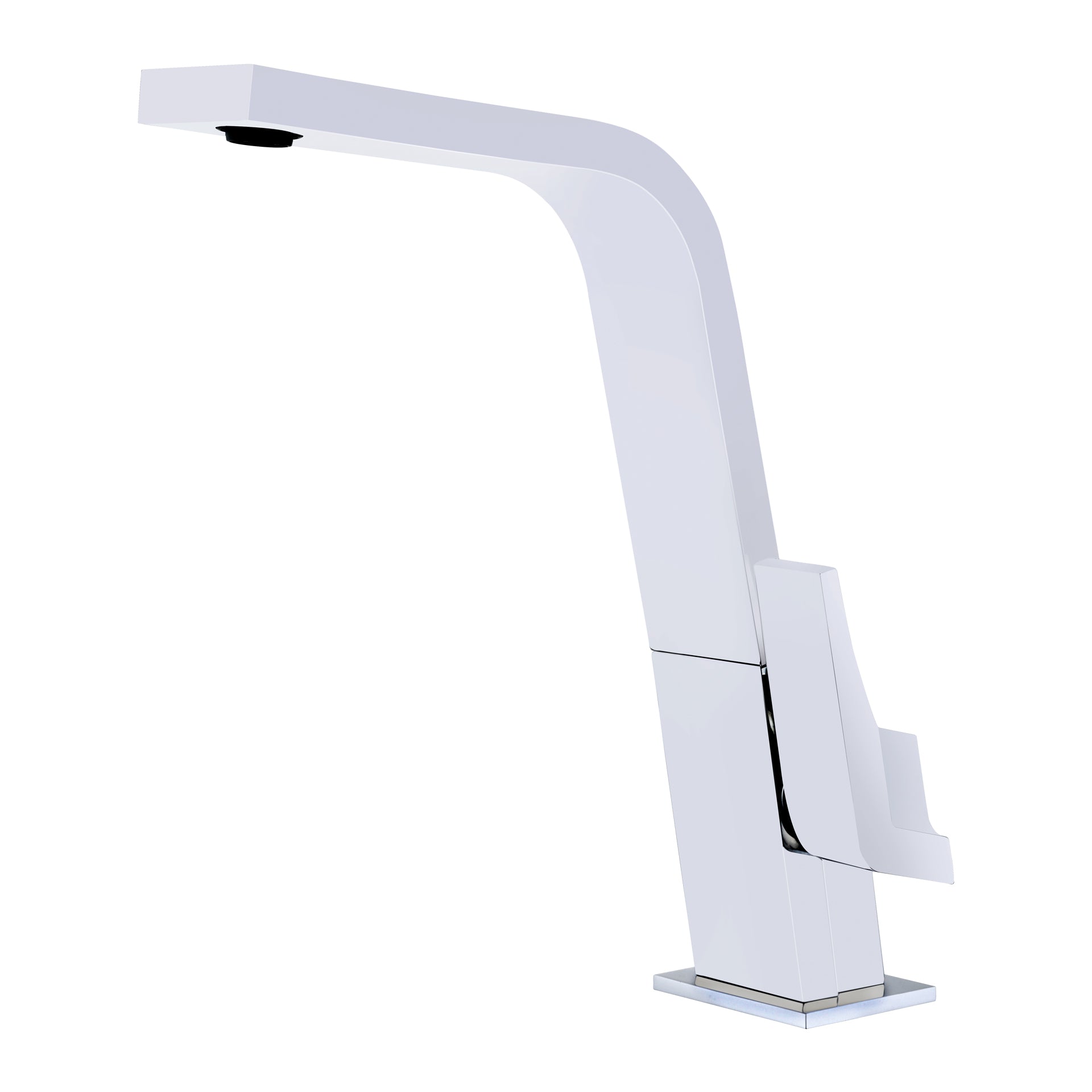Grifo de cocina monomando IC 915 blanco con caño alto plano