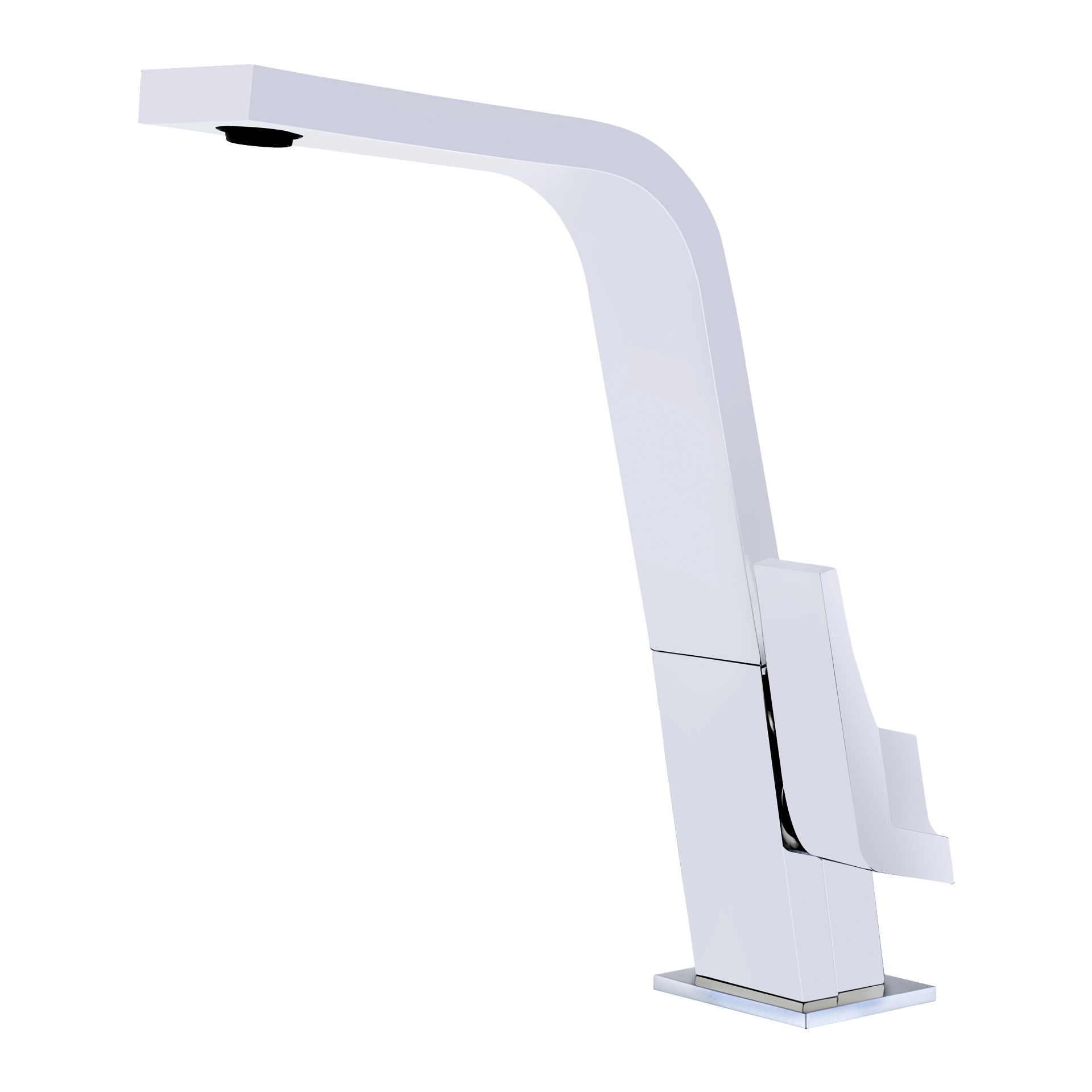 Grifo de cocina monomando IC 915 blanco con caño alto plano