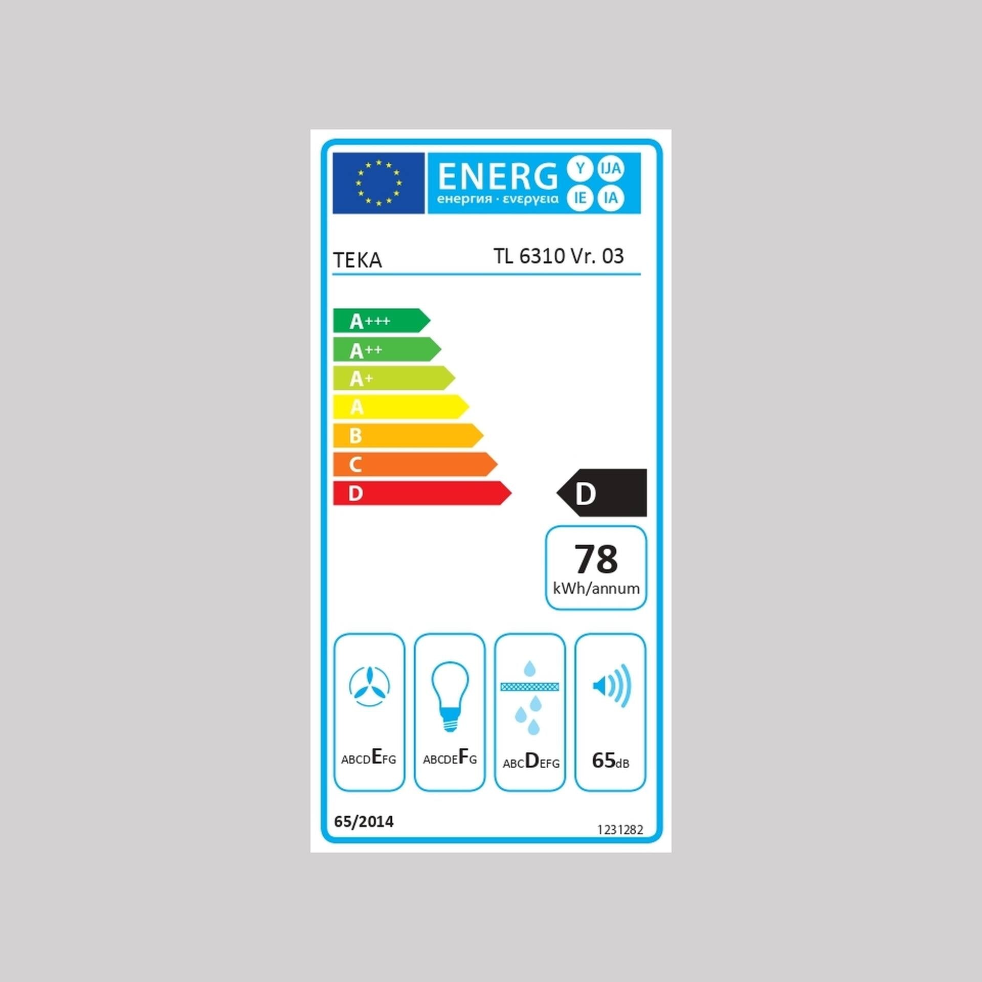 Campana Extensible TL 6310 SS de 60 cm con motor de doble turbina y 2 velocidades (2)
