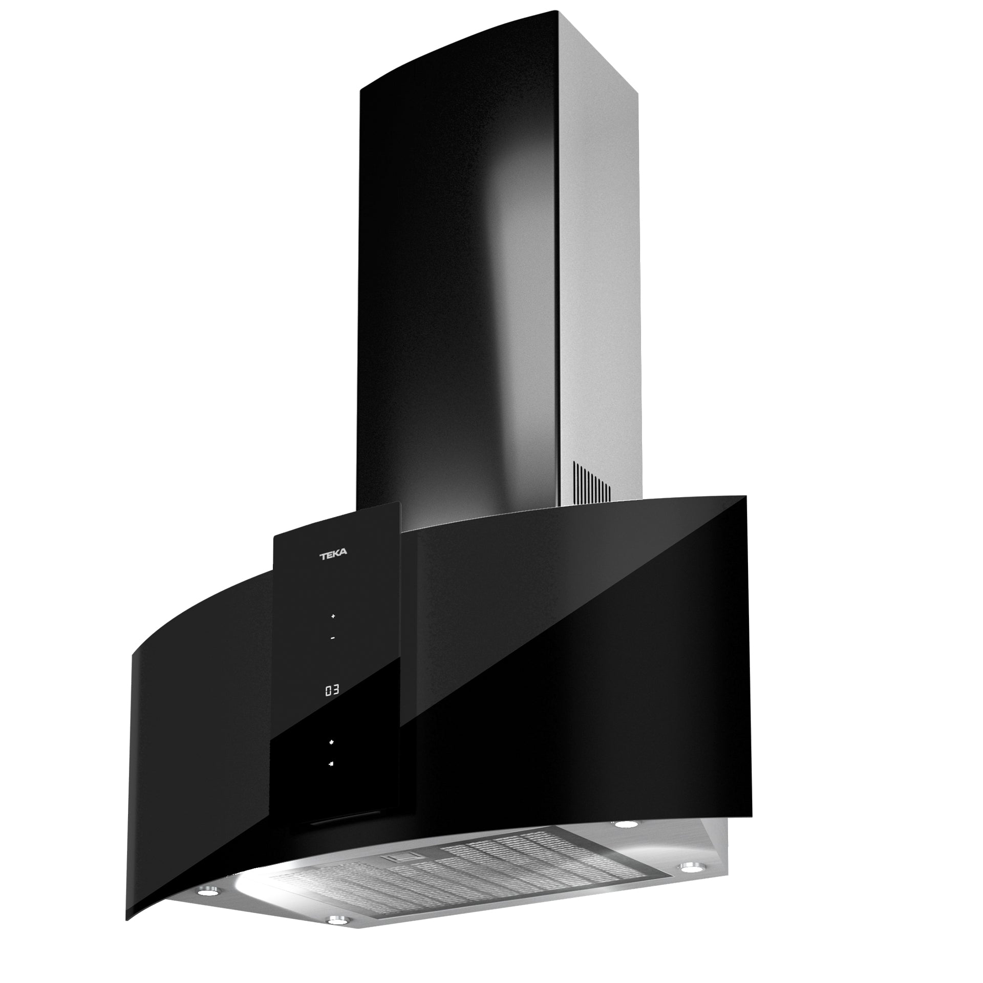 Campana Decorativa de pared DU 985 con Touch Control y motor EcoPower (1)