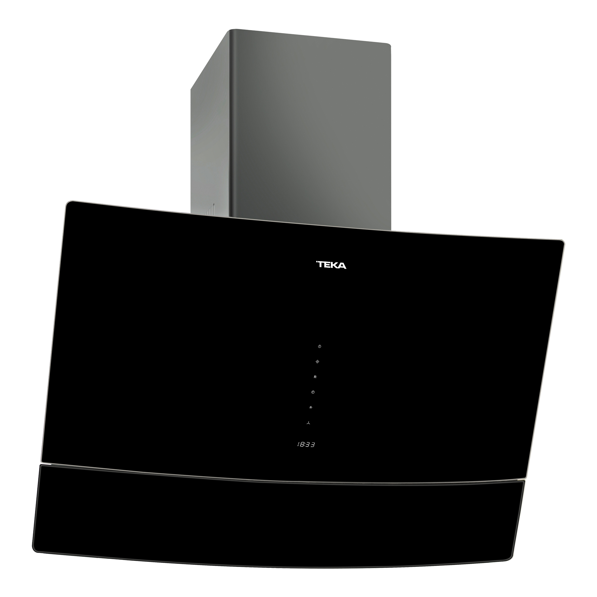 Campana Vertical DVU590 B con Touch Control y apertura automática con control remoto