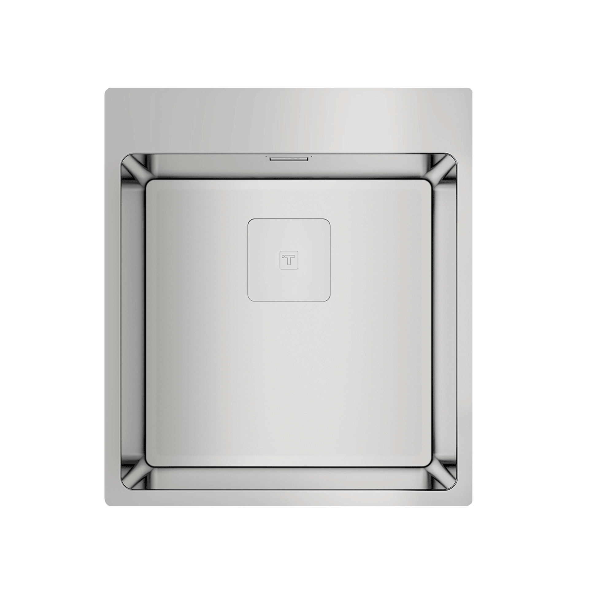Fregadero ForLinea RS15 40.40 de 40 cm con doble posibilidad de instalación (1)