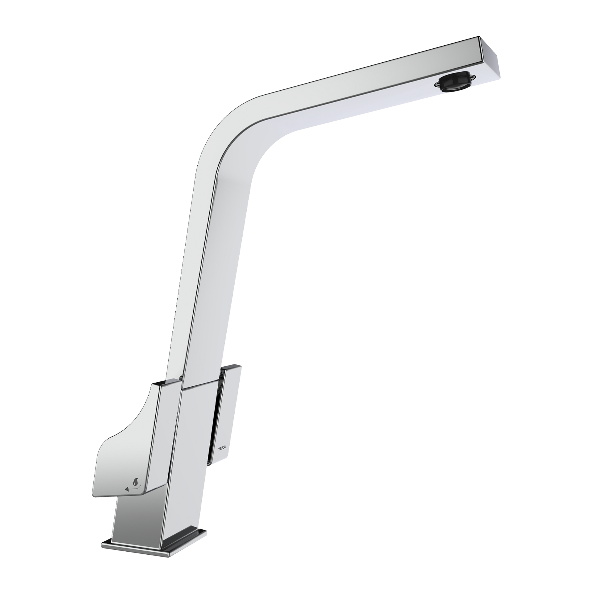 Grifo de cocina bimando de diseño ICT 915 con caño alto giratorio (1)