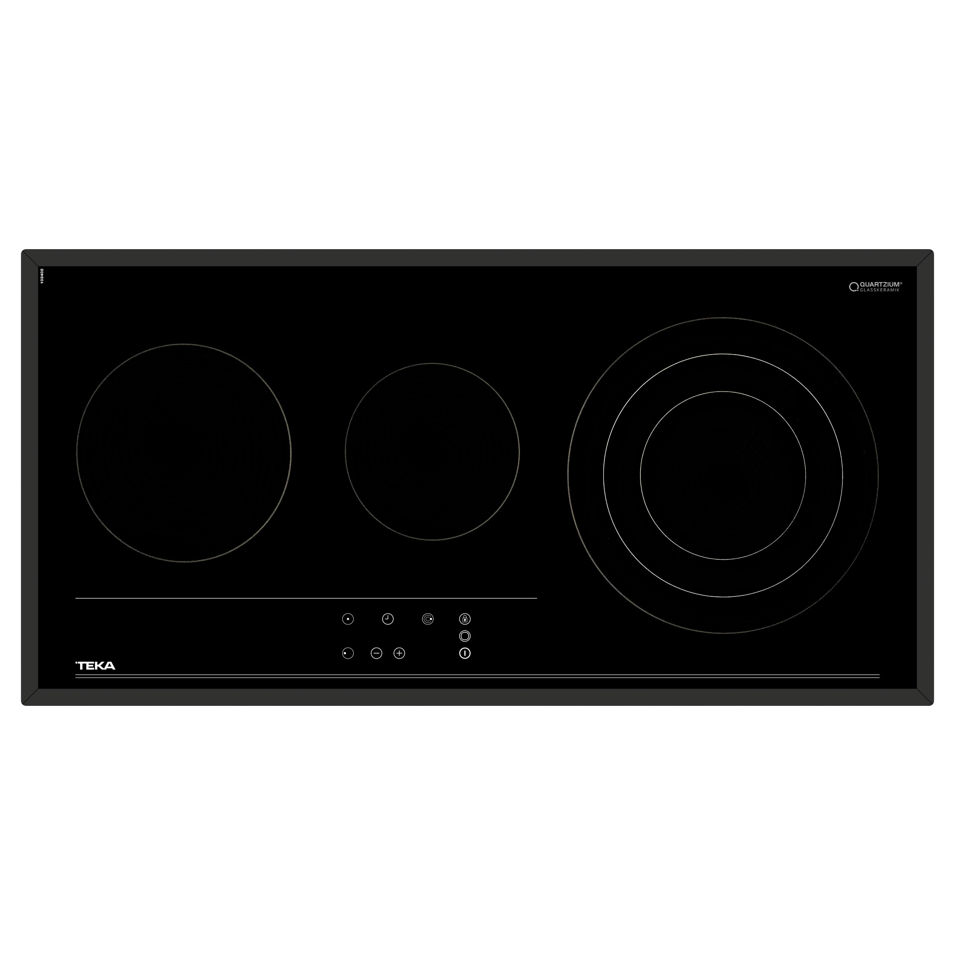 Vitrocerámica TRC 83631 de 80 cm con 3 zonas con Touch Control (1)