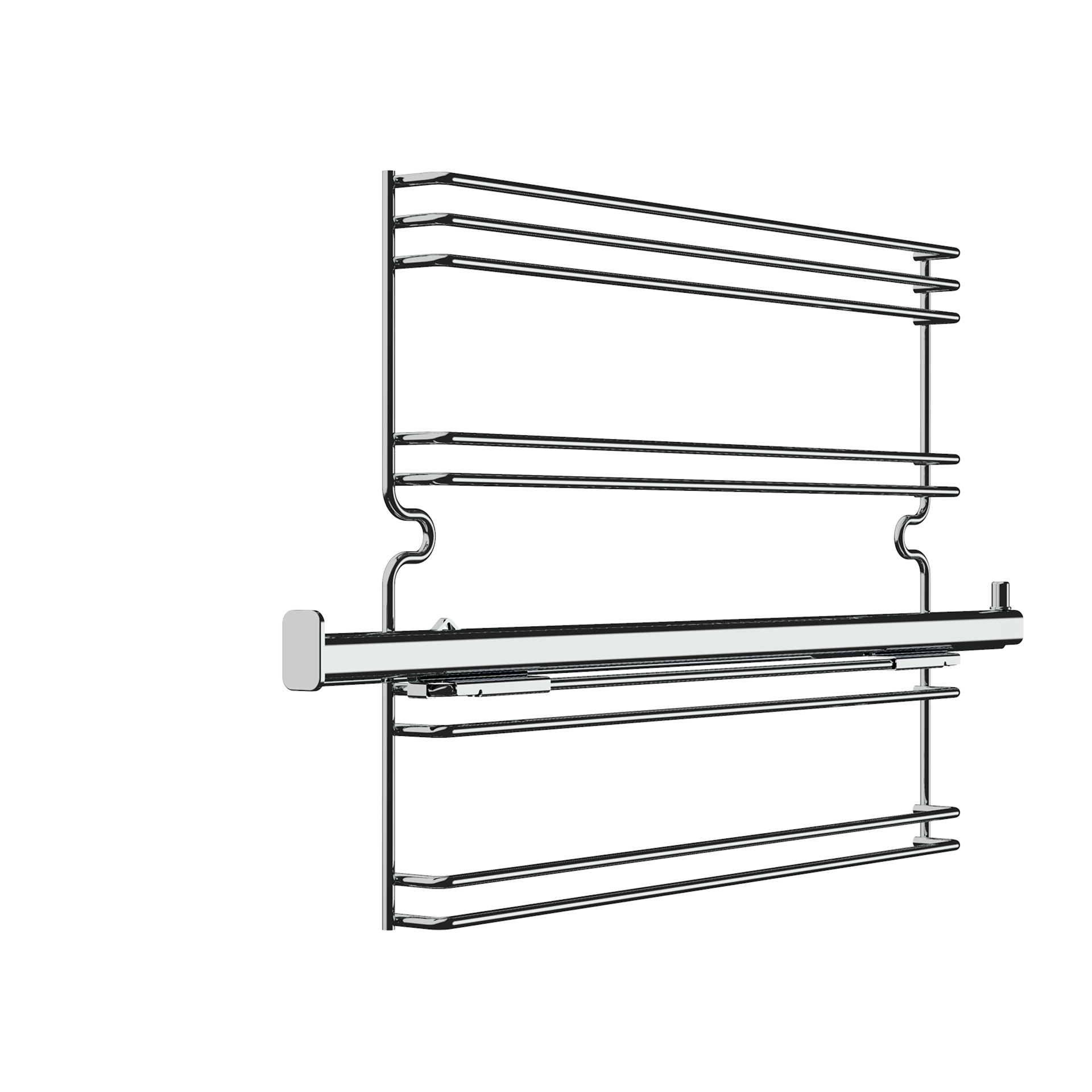 Guías telescópicas de 1 altura para hornos estándar de 60cm (1)