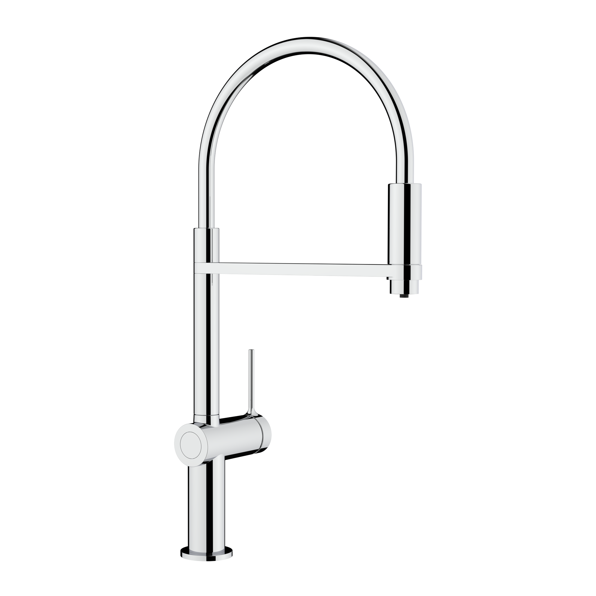 Grifo de cocina EP 937 con caño alto semi-profesional con electrónica de control para filtro (1)
