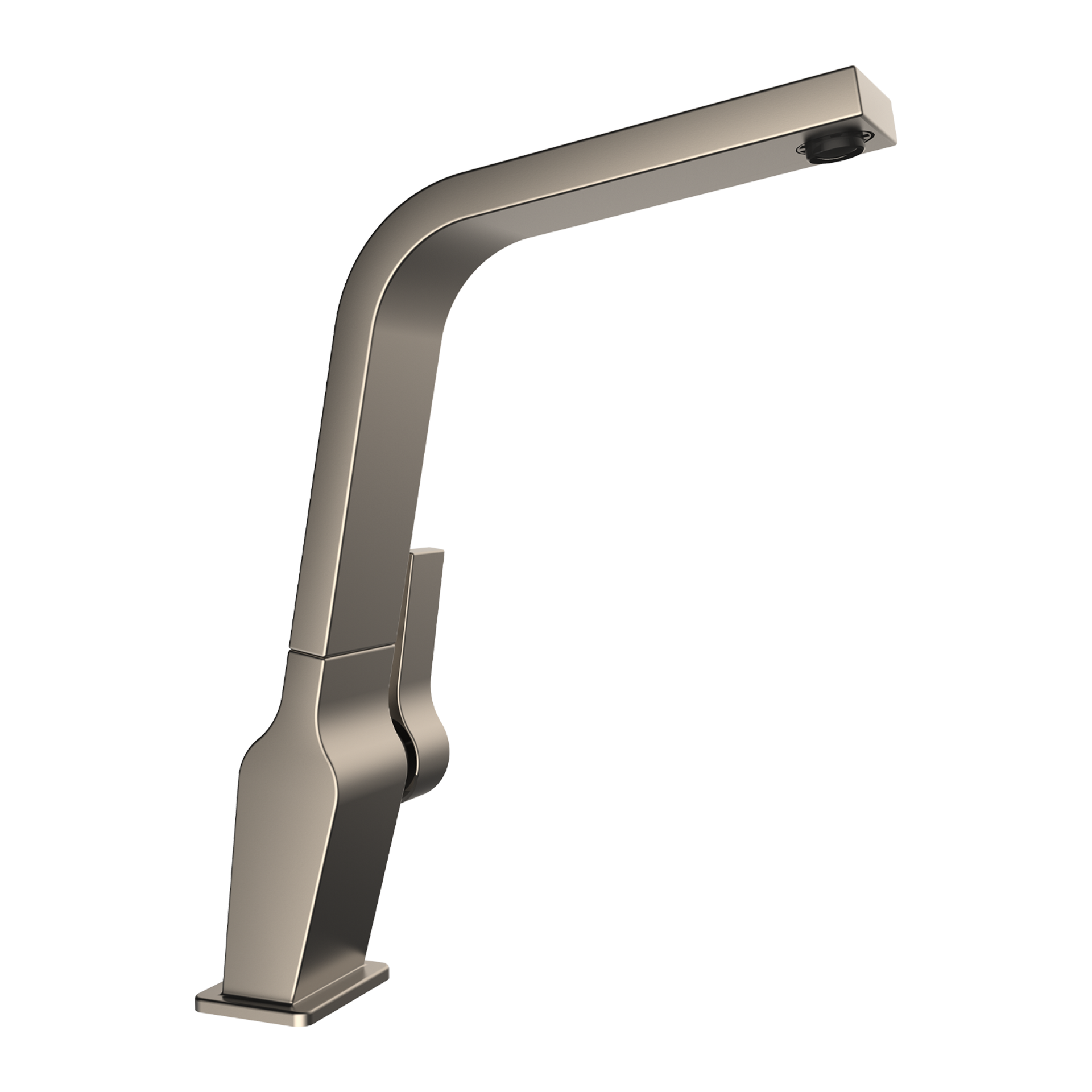 Grifo de cocina monomando ICC 915 Metallic Edition con caño giratorio y superficie resistente (1)