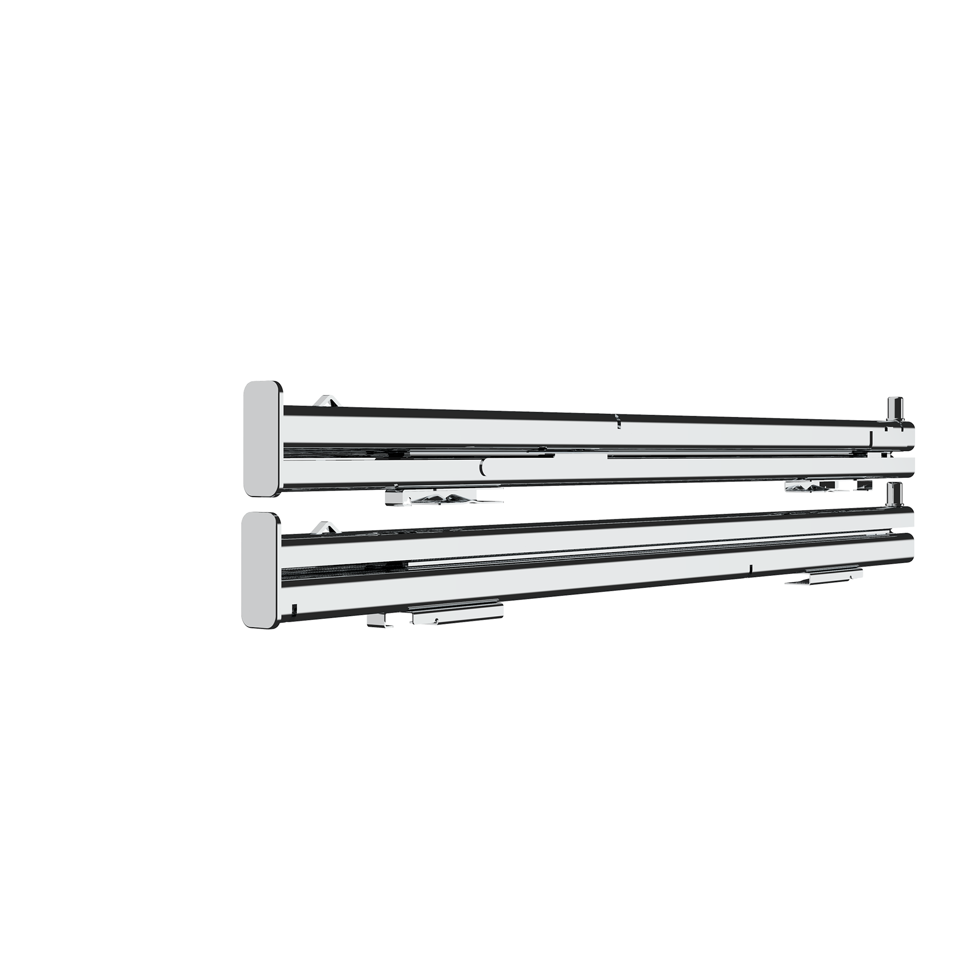 Guías telescópicas de 1 altura y extracción total para hornos estándar de 60cm (1)