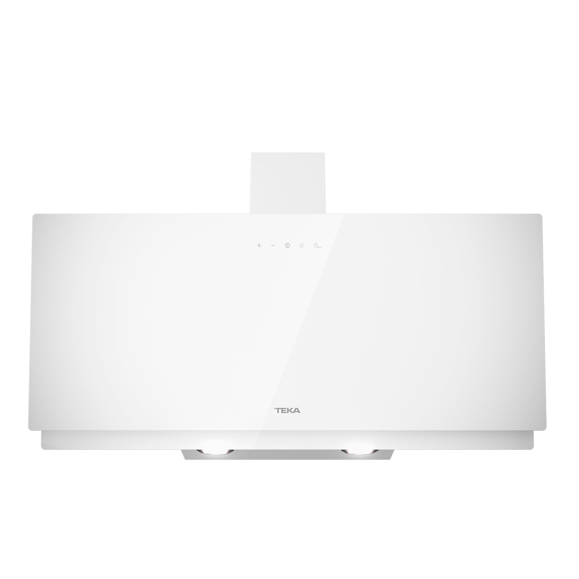 Campana decorativa vertical DVN 94030 TTC de 90 cm con sistema de aspiración perimetral