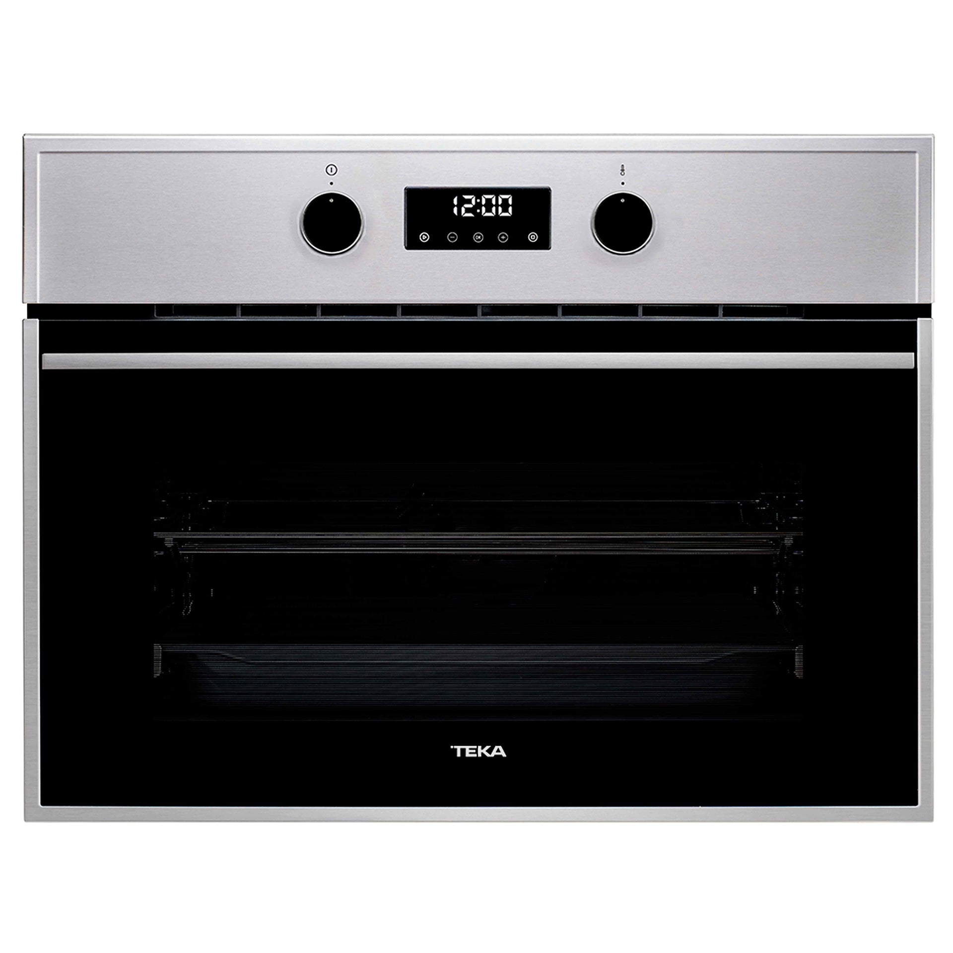 Horno compacto multifunción HSC 644 S con función vapor de 45 cm