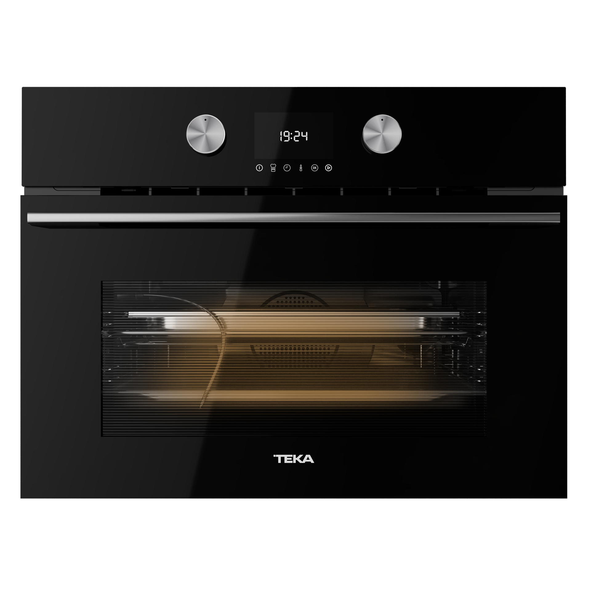 Horno compacto HLC 8470 multifunción de vapor con 15 funciones de cocinado (1)