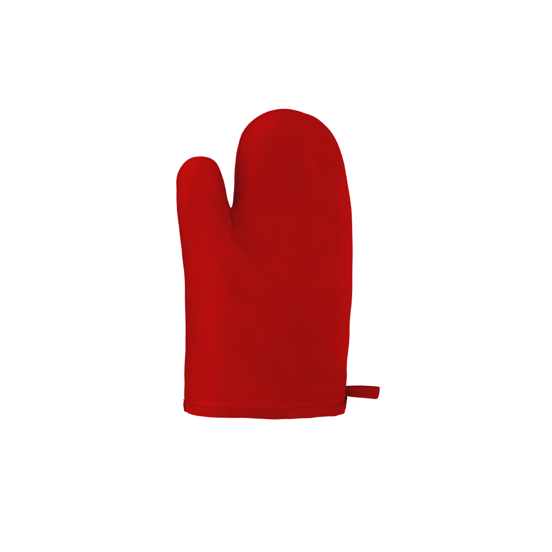 Manopla de horno de algodón en rojo (1)