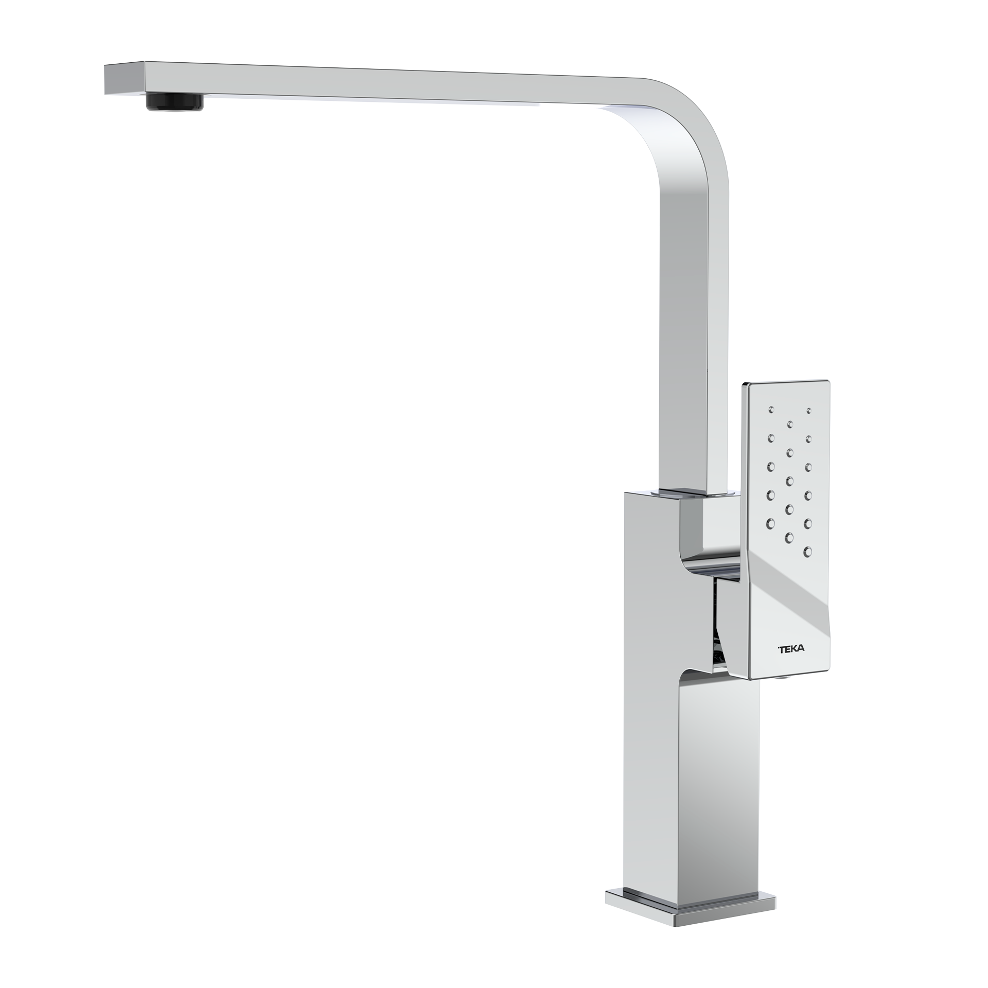 Grifo monomando de cocina BKY 915 con caño alto giratorio