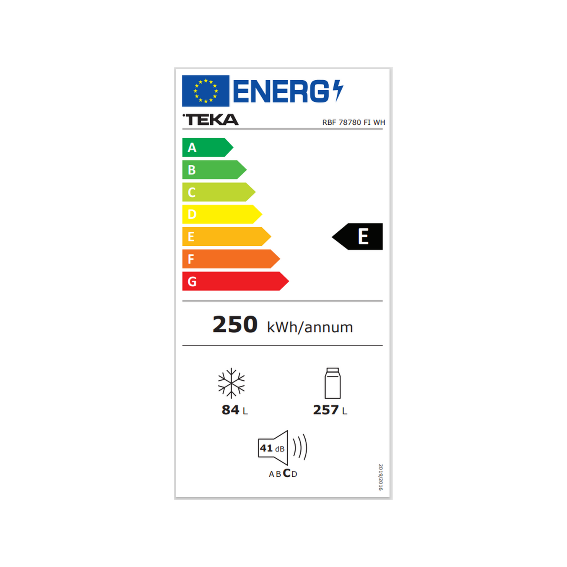 Frigorífico combi RBF 78780 FI No Frost integrable por sistema de guía deslizante (6)