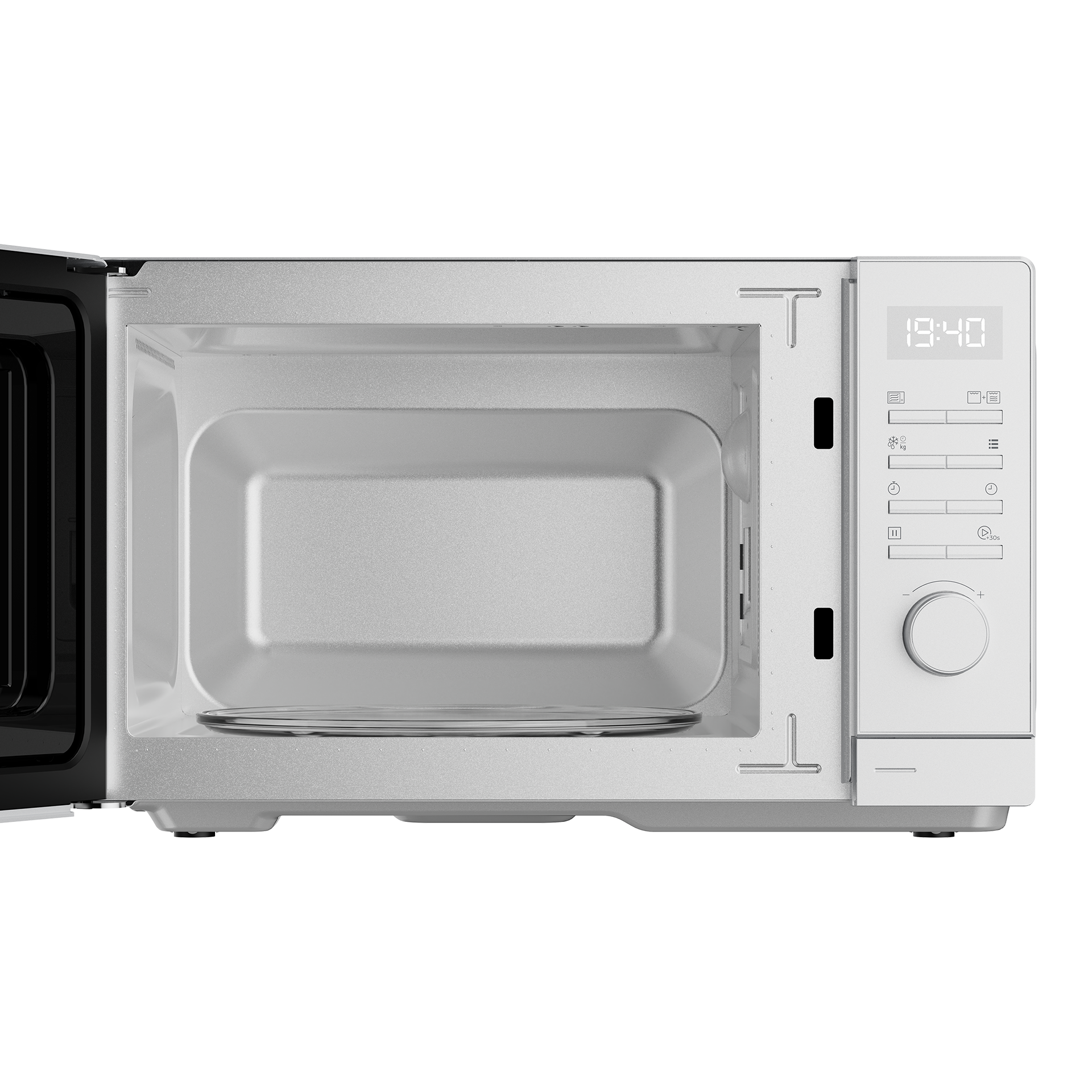 Microondas MWE FS25 G WH de libre instalación de 25L con función grill (1)