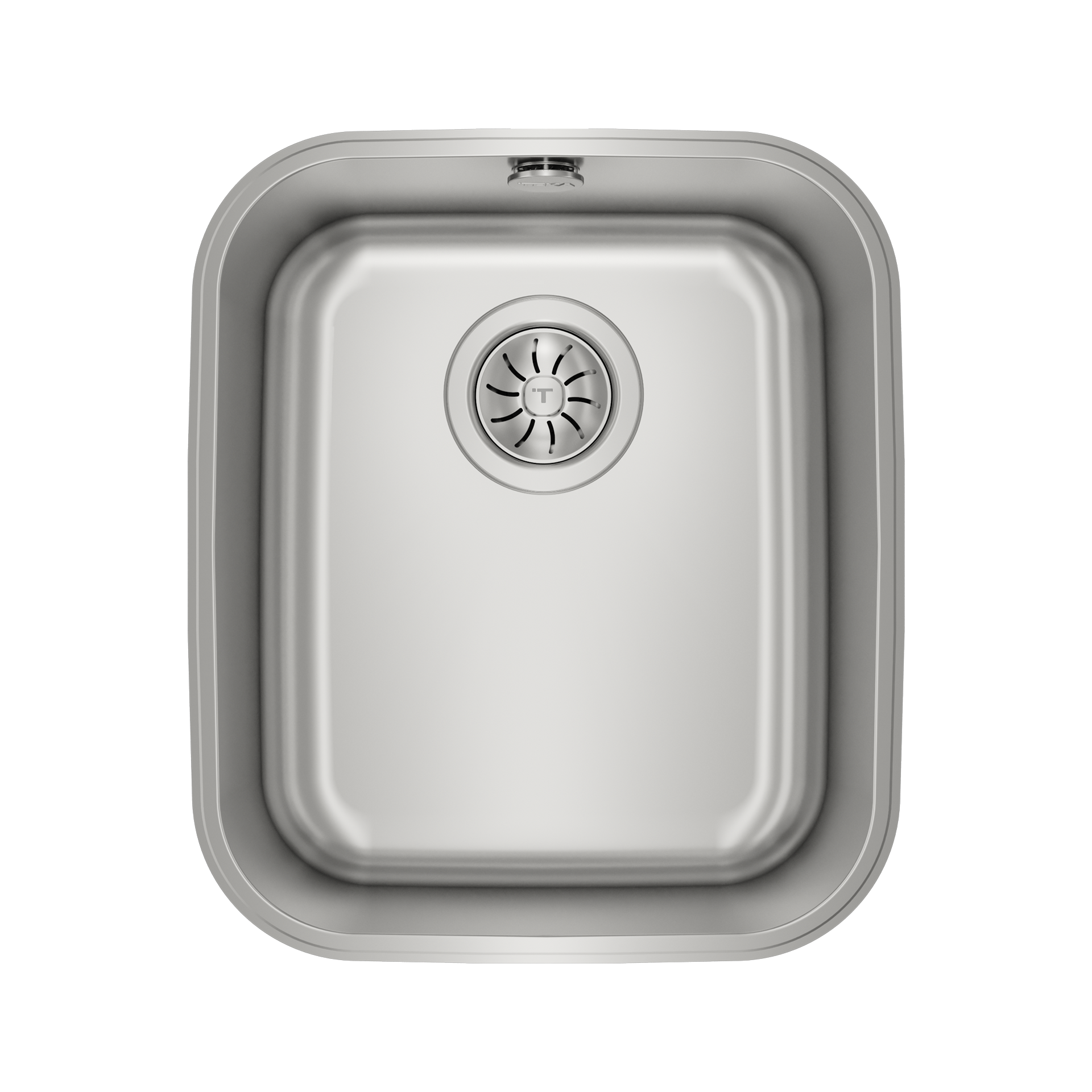 Fregadero BE 34.40 bajo encimera con cubeta de 34 cm (1)