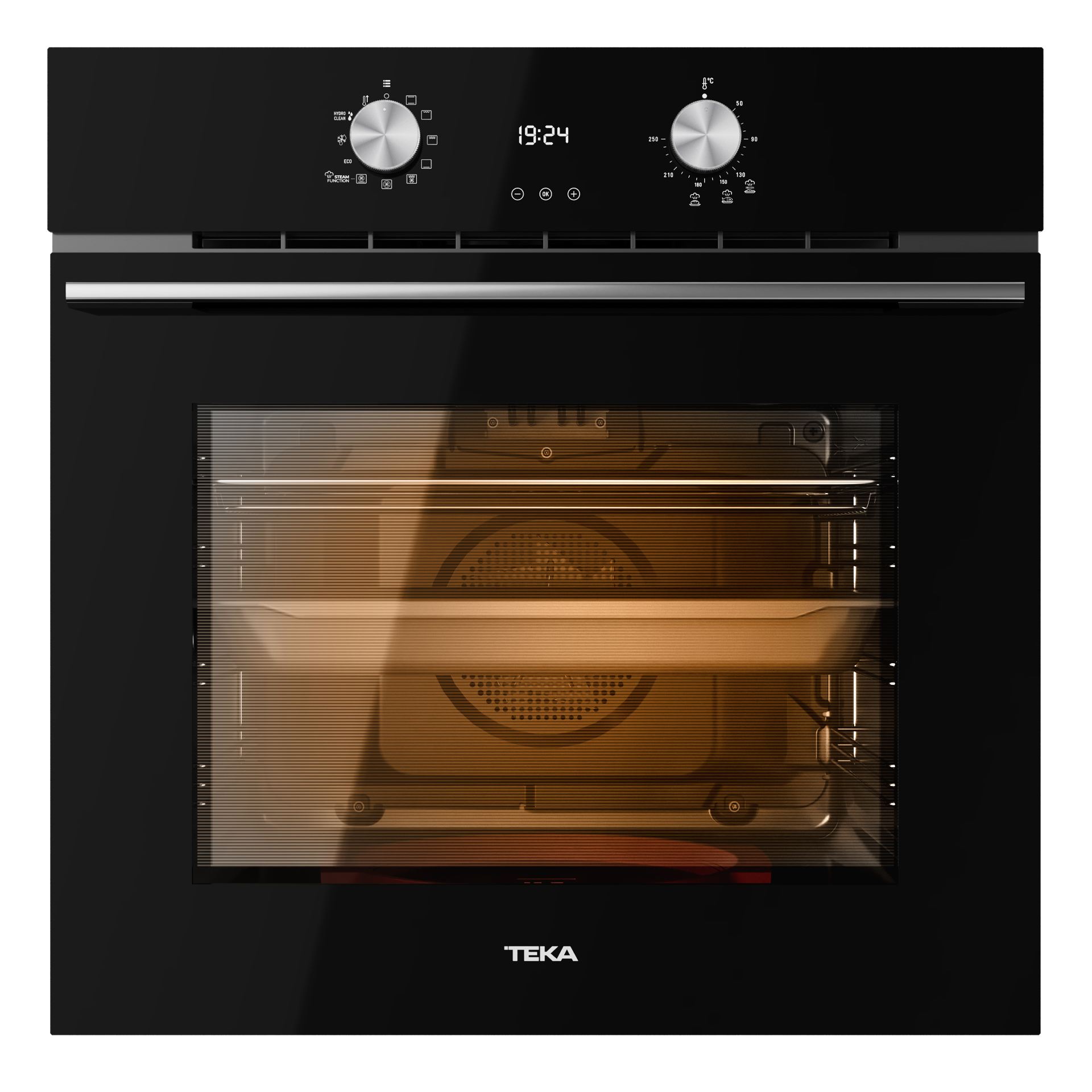 Horno multifunción HLB 8408 BK con sistema EasySteam para cocinar al vapor (2)