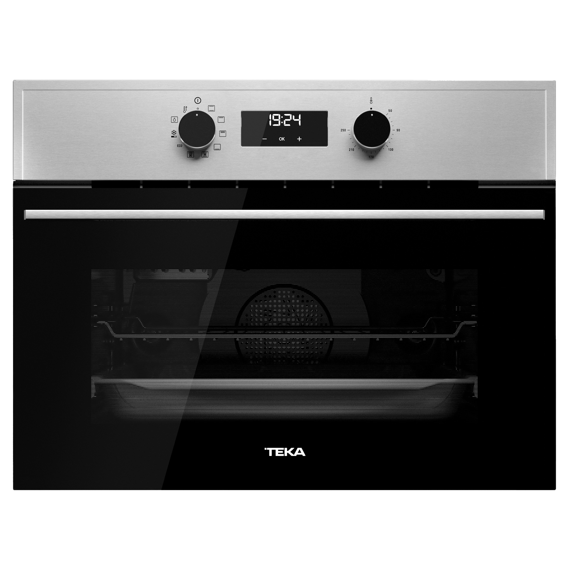 Horno Compacto Multifunción HSC 635 S A+ con Hydroclean PRO de 45 cm