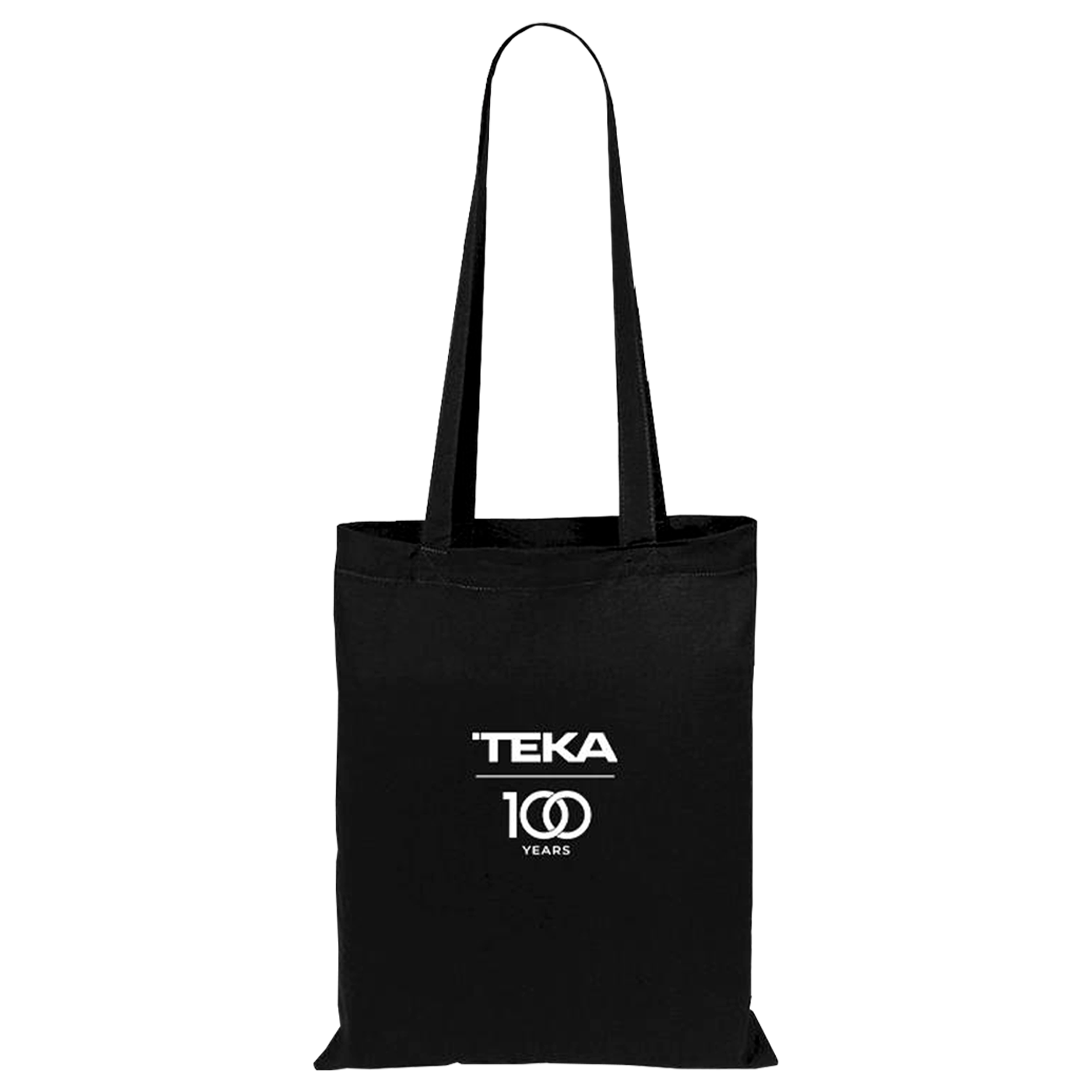 Tote bag de algodón en color negro - Centenario Teka