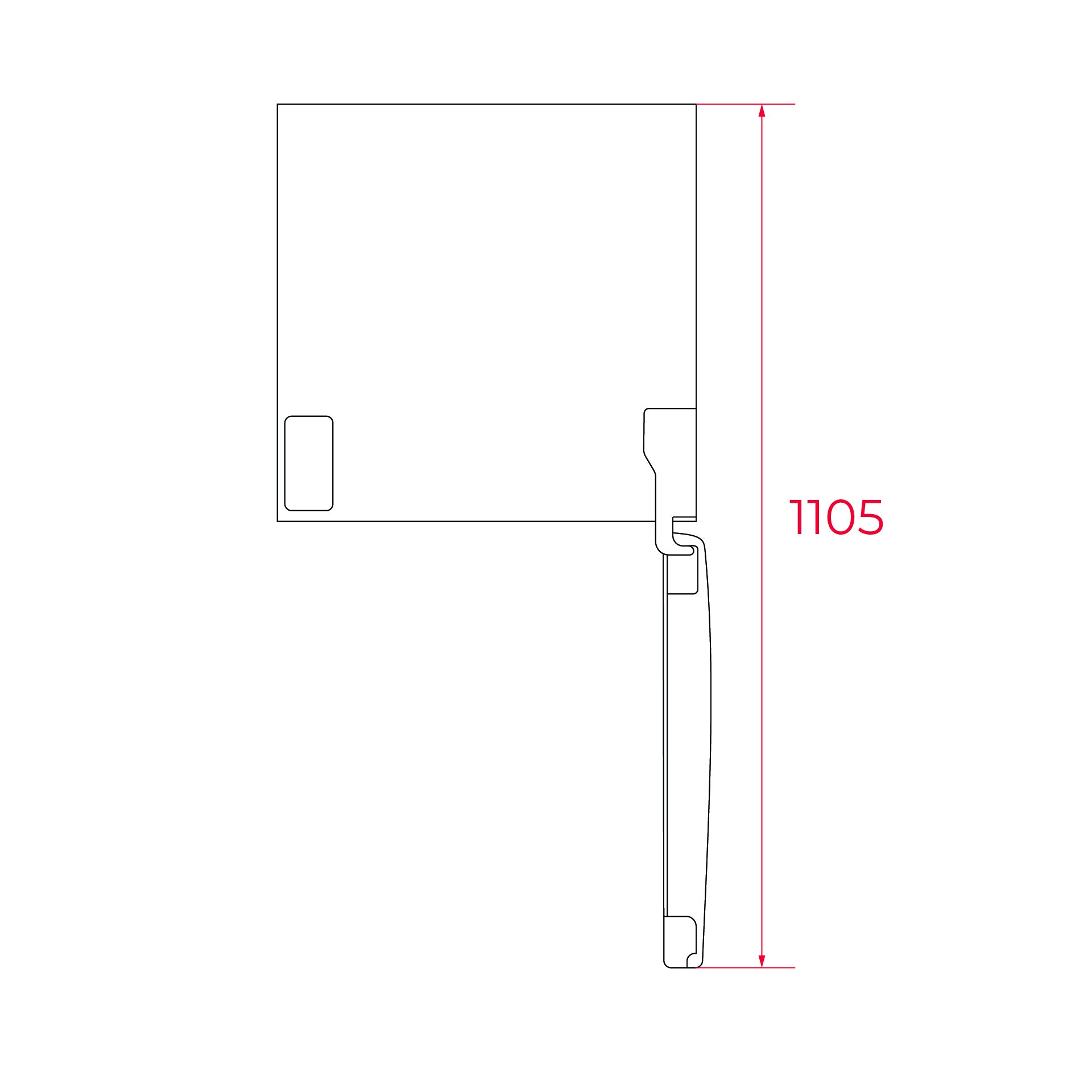 Frigorífico combi RBF 3320 No Frost de 180x55cm en color blanco (5)