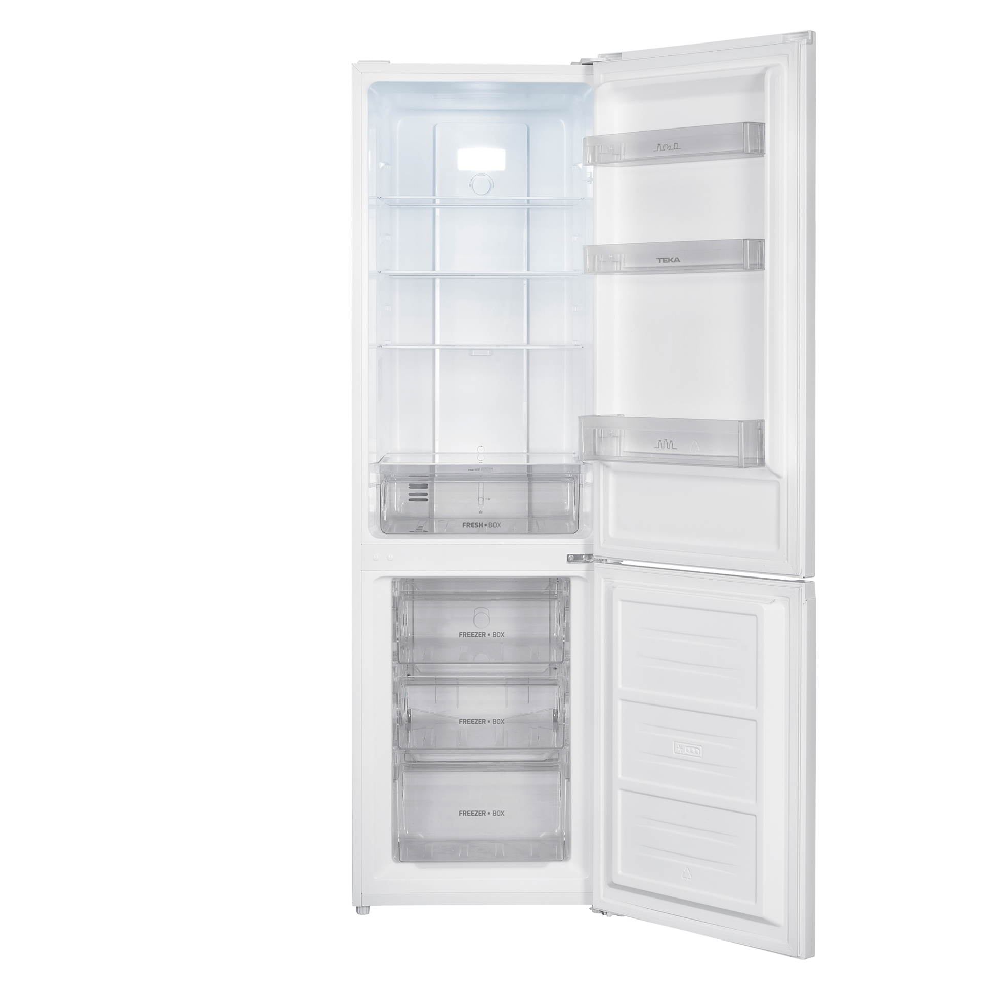 Frigorífico combi RBF 3320 No Frost de 180x55cm en color blanco (1)