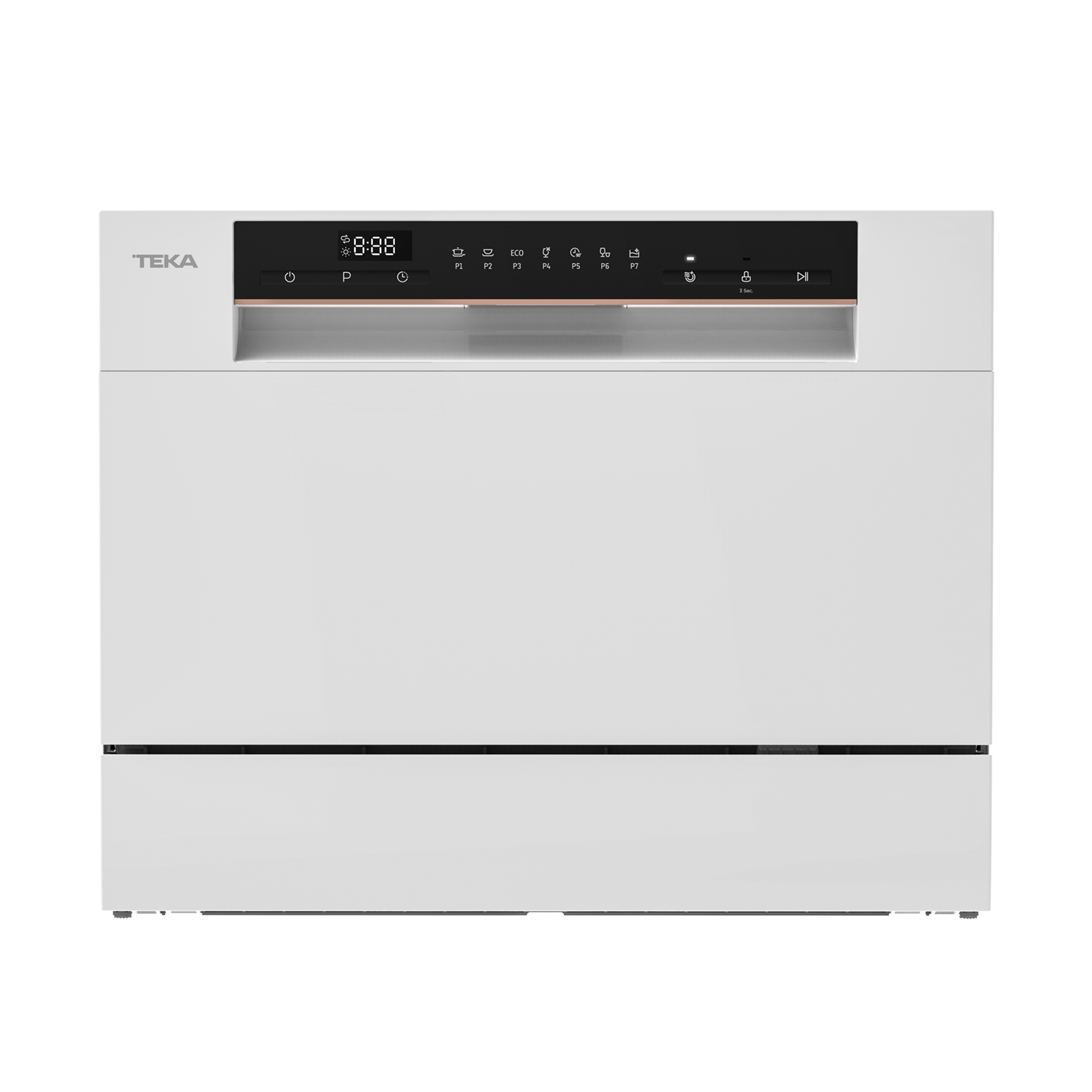 Lavavajillas compacto de libre instalación LC 24700 WH para 6 cubiertos y 7 programas de lavado