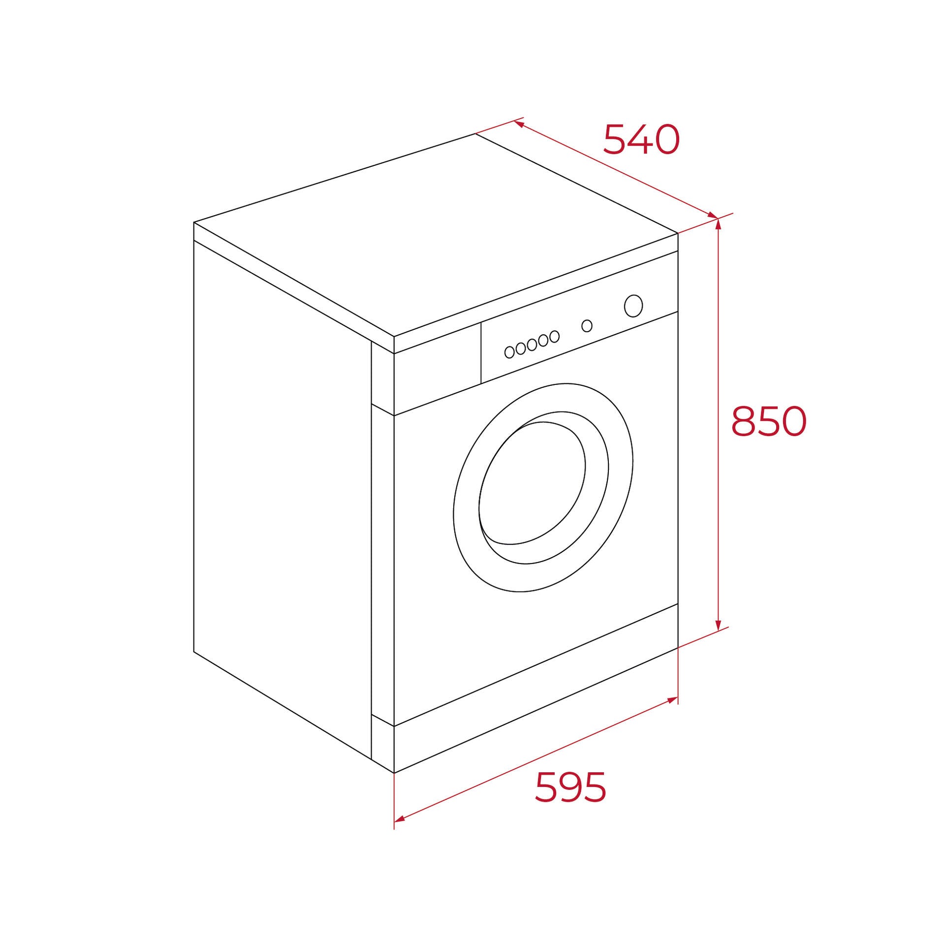 Lavadora de libre instalación con Motor Inverter, 14 programas y capacidad de lavado de 9 kg (1)