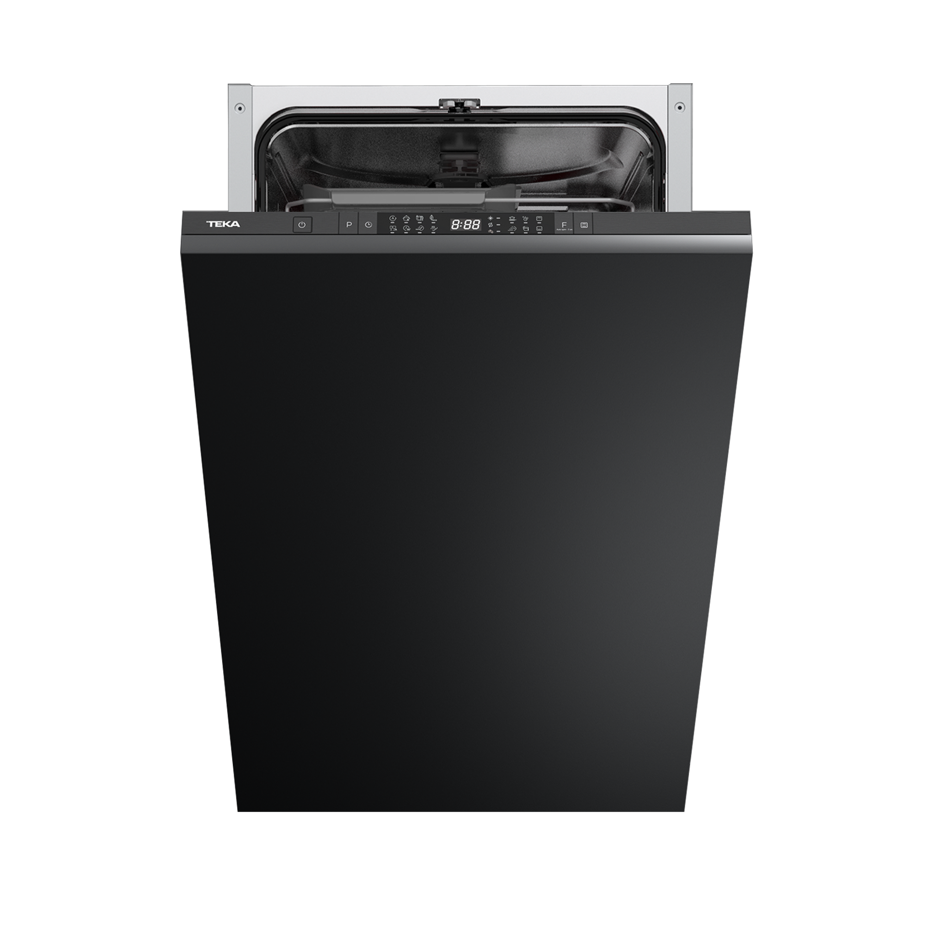 Lavavajillas integrable DFI 44800 con capacidad de 10 cubiertos, con 6 programas de lavado y bandeja deslizante Extra Tray