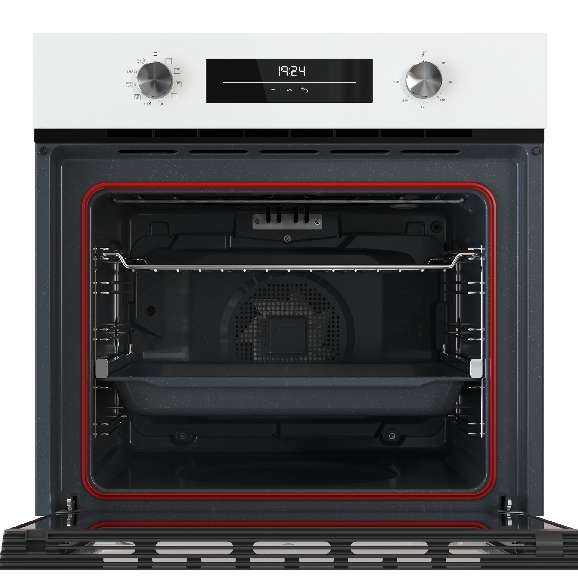 Horno Multifunción NEO HSB 6350 WH con sistema HydroClean y clase A+ (1)
