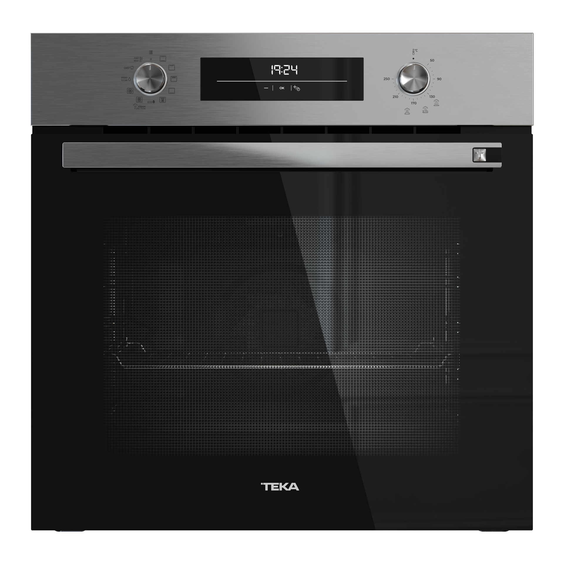 Horno Multifunción EasySteam NEO HSB 6468, con 9 funciones de cocinado y sistema HydroClean