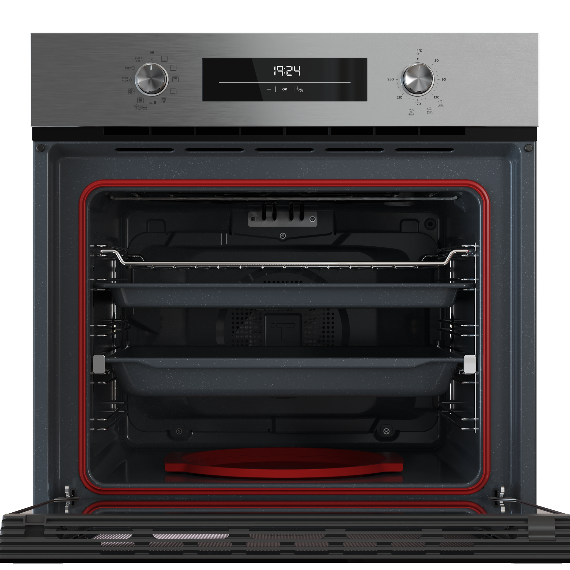 Horno Multifunción EasySteam NEO HSB 6468, con 9 funciones de cocinado y sistema HydroClean (1)