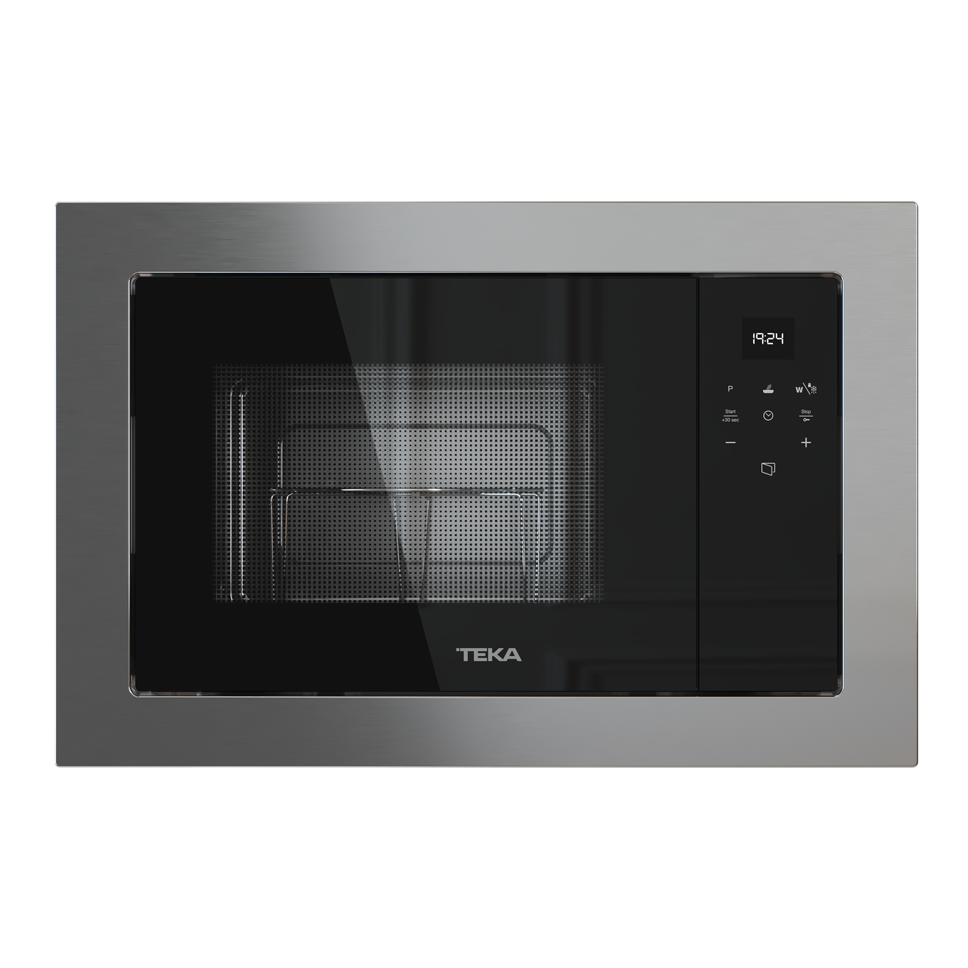 Microondas integrable con grill NEO MS 6200 BIS, control táctil y apertura de puerta a la izquierda