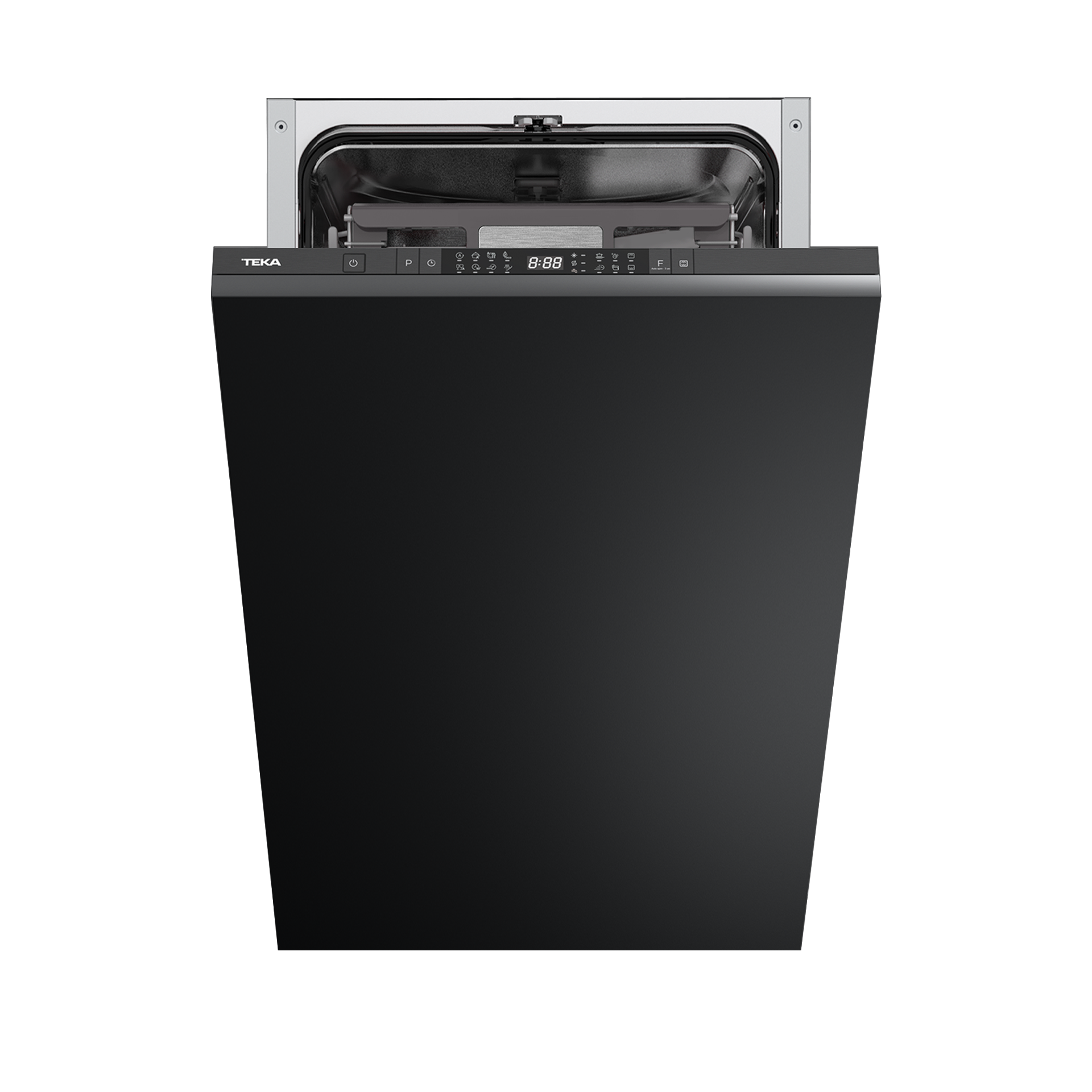 Lavavajillas integrable DFI 74860 de 45 cm para 10 cubiertos con 8 programas de lavado