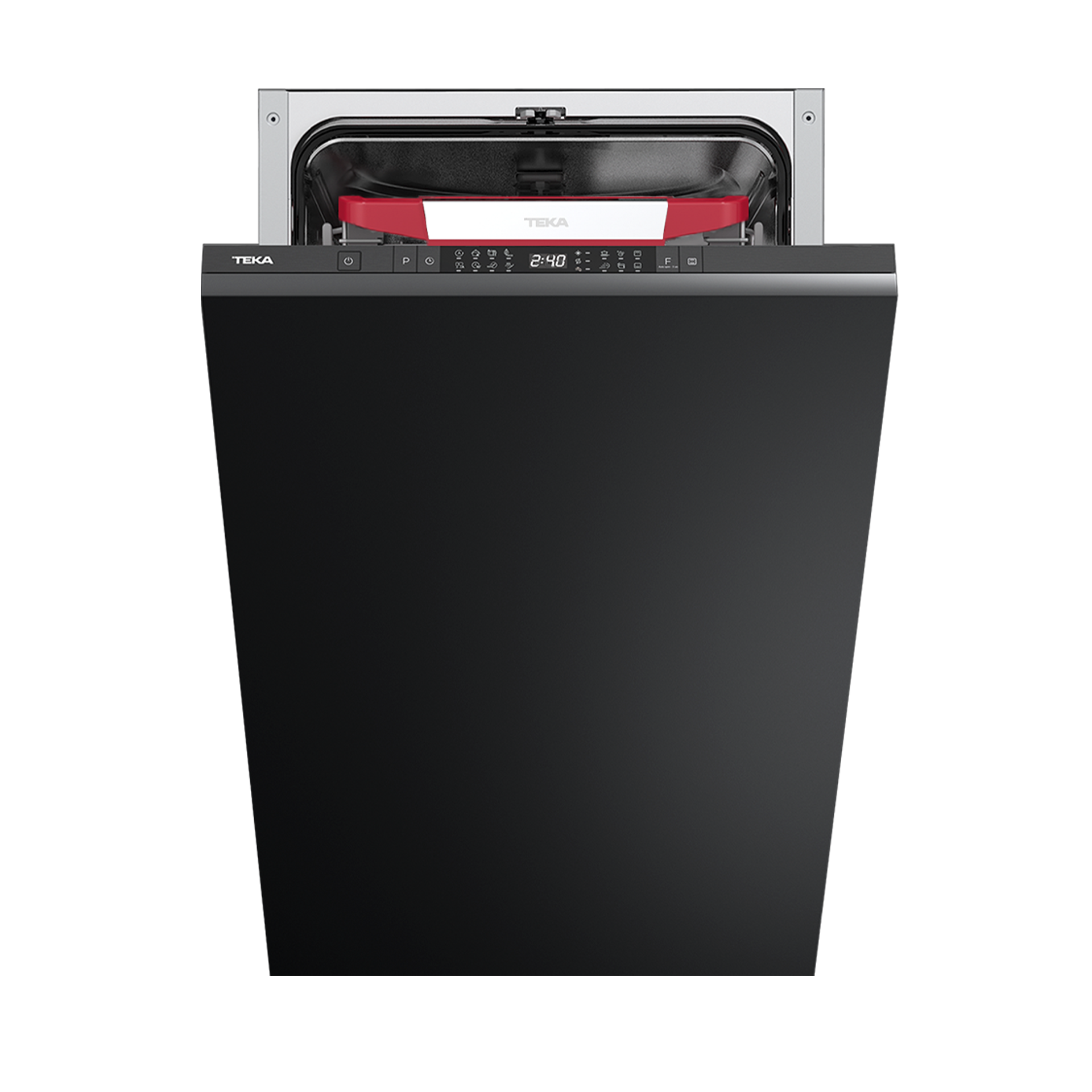 Lavavajillas integrable DFI 74860 de 45 cm para 10 cubiertos con 8 programas de lavado