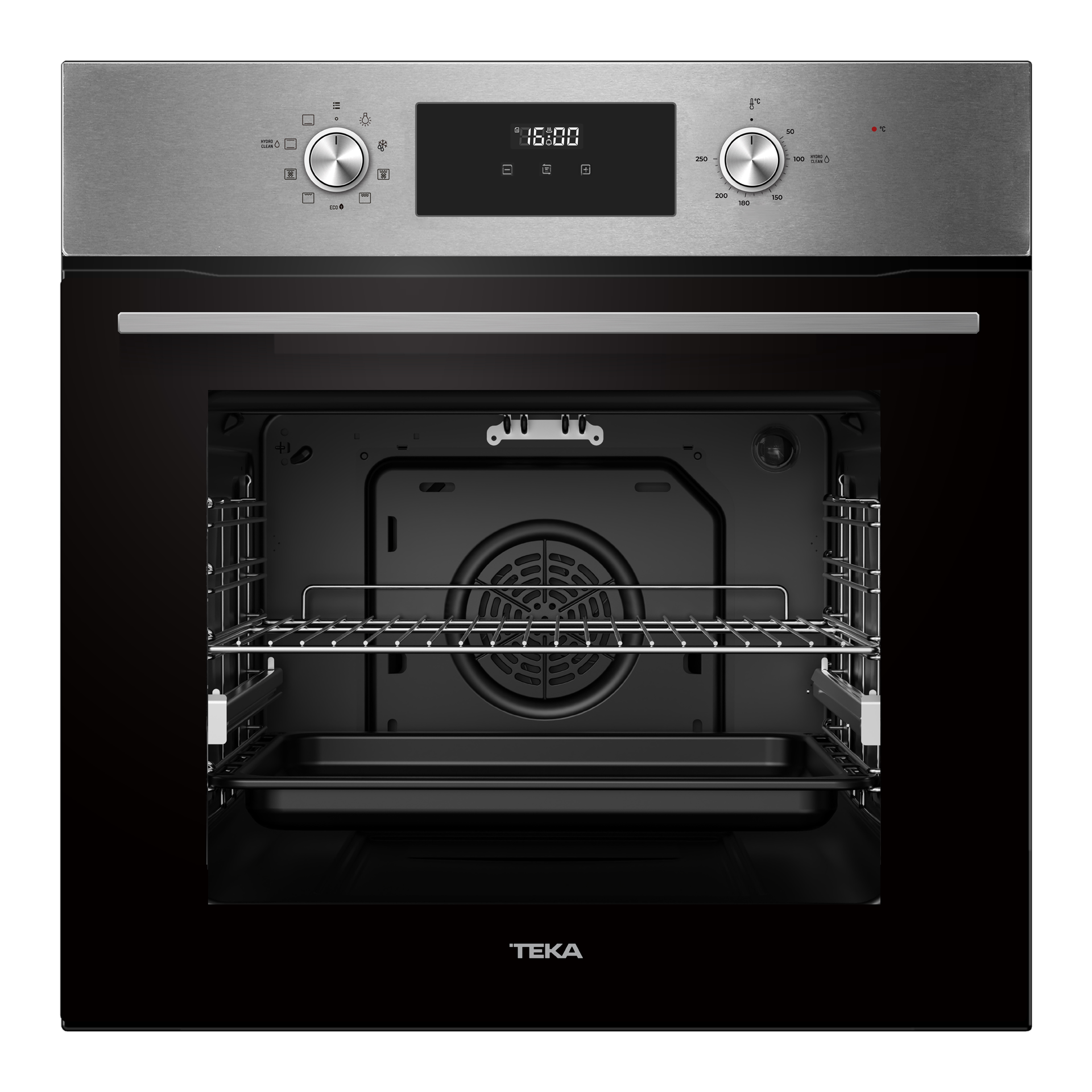 Horno multifunción HCB 6375 SS con 7 funciones de cocinado