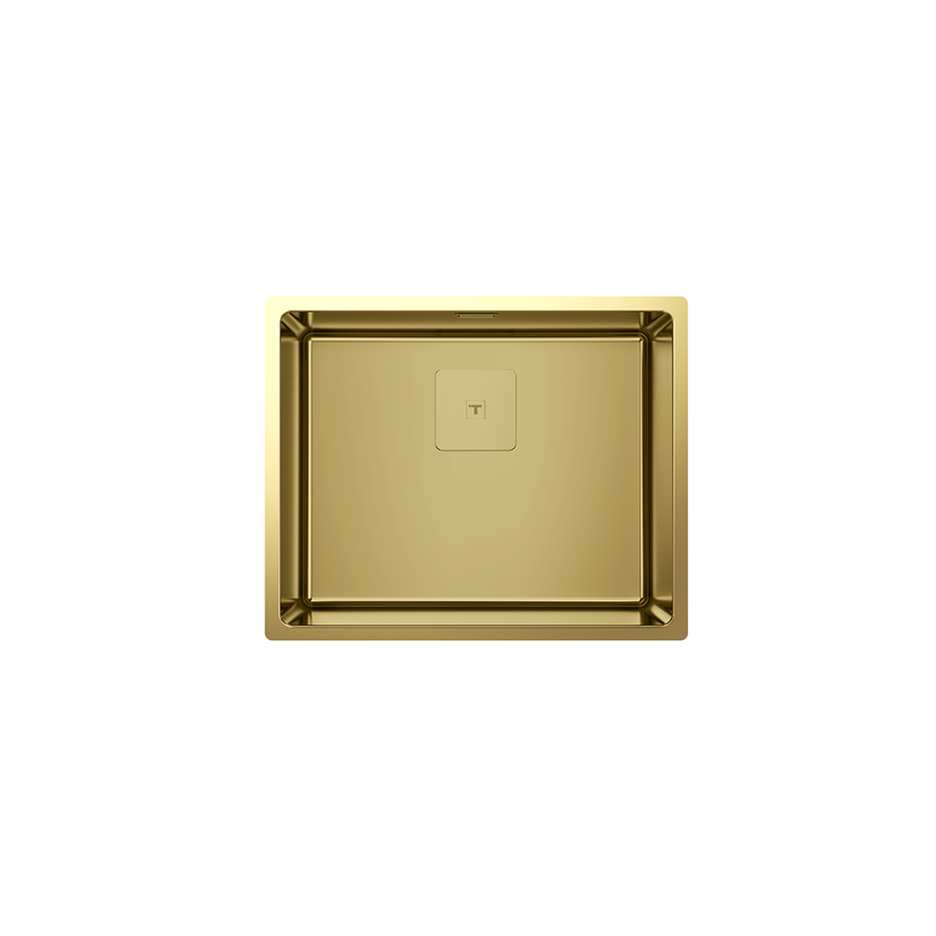 Fregadero Metallic Edition con una cubeta y acabado pvd brass (1)