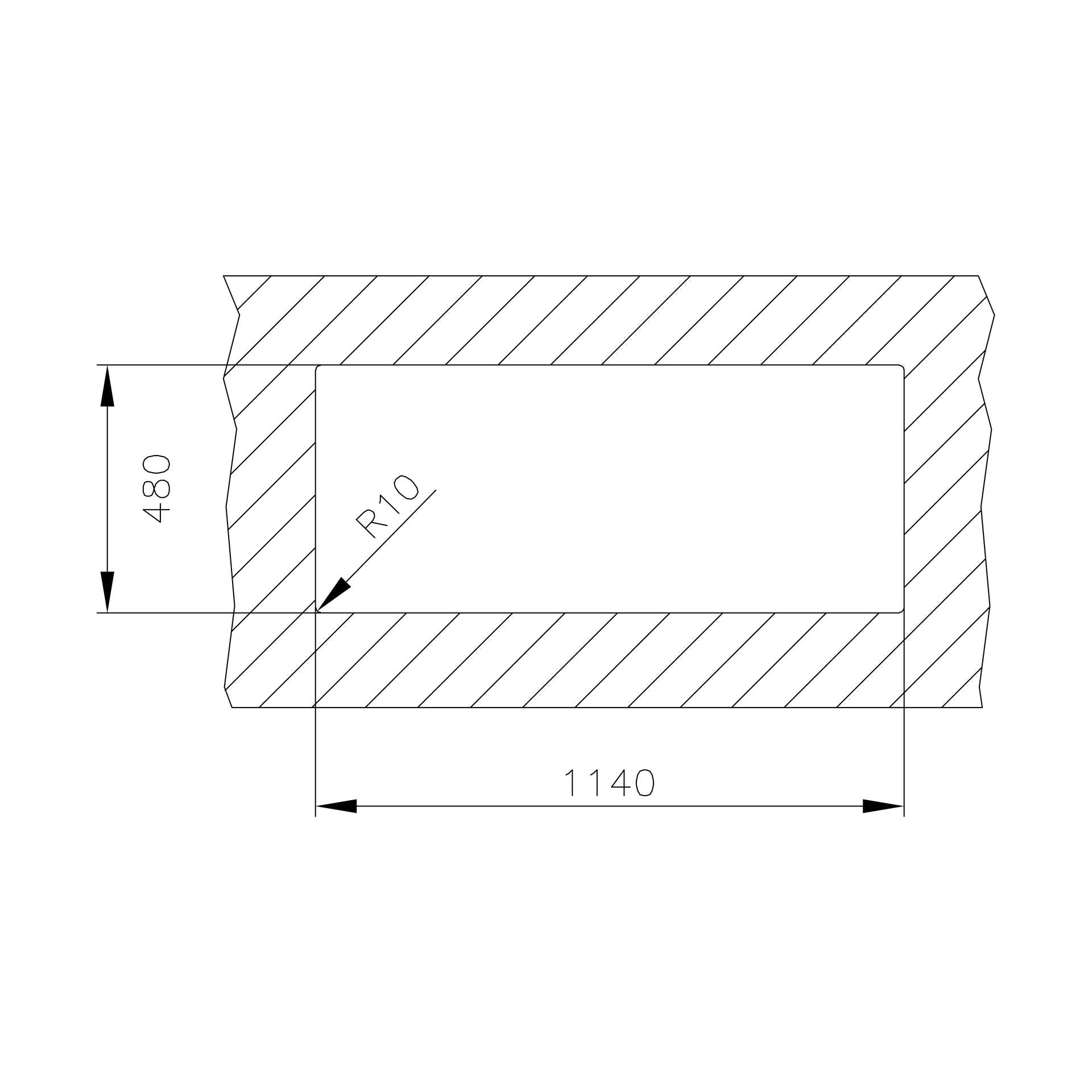 Fregadero reversible encastrado Universe 80 T-XM de acero inoxidable en acabado microtexturado en 80cm (3)