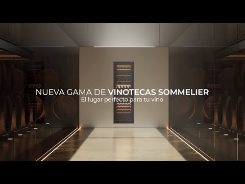 Vinoteca de libre instalación Sommelier RVF 10032 GBK con capacidad para 32 botellas