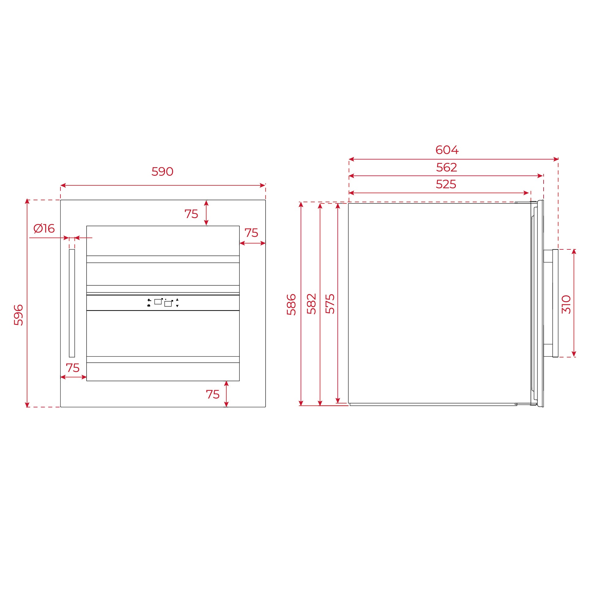 Vinoteca de integración RVI 20041 con capacidad para 41 botellas (1)