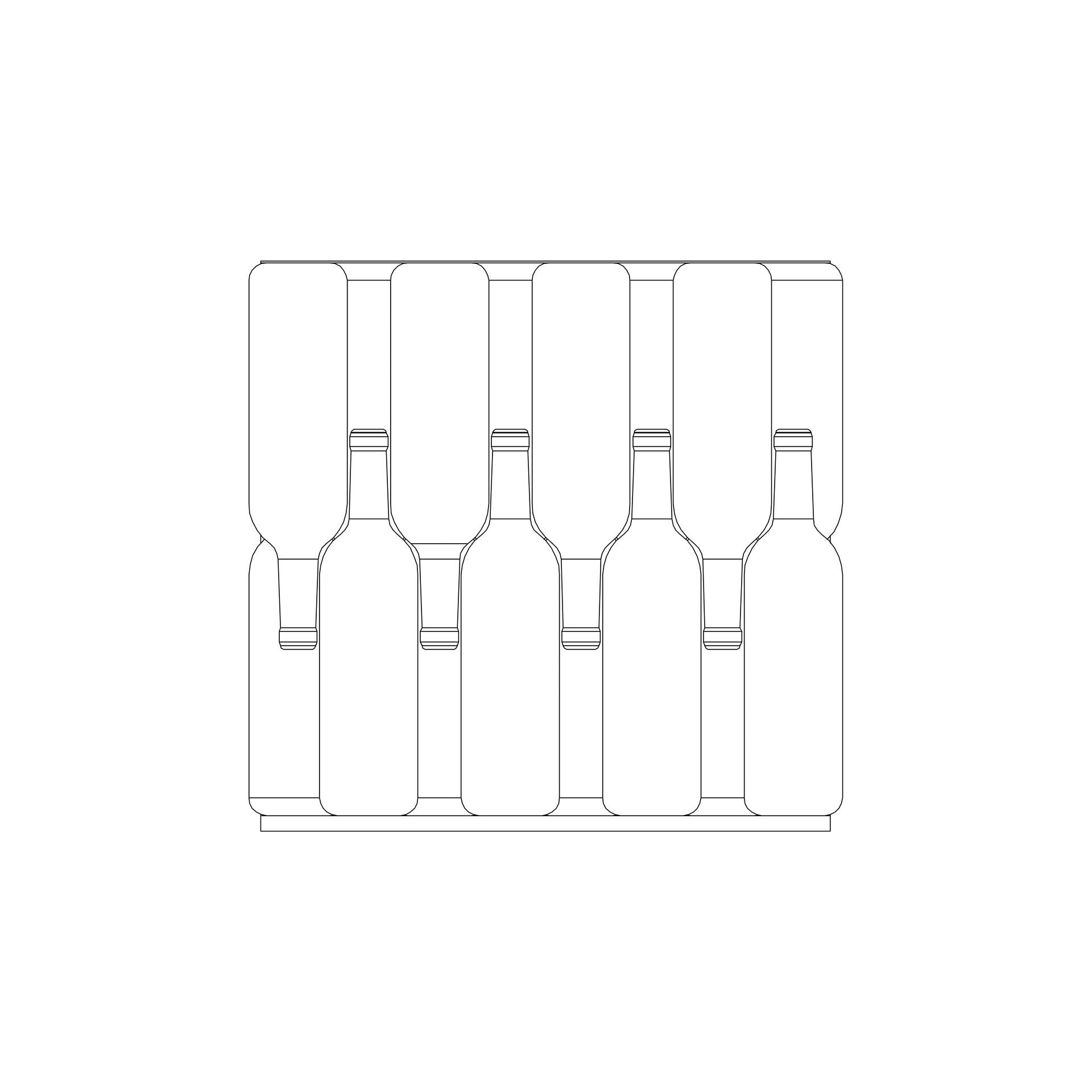 Vinoteca de integración RVI 20041 con capacidad para 41 botellas (5)